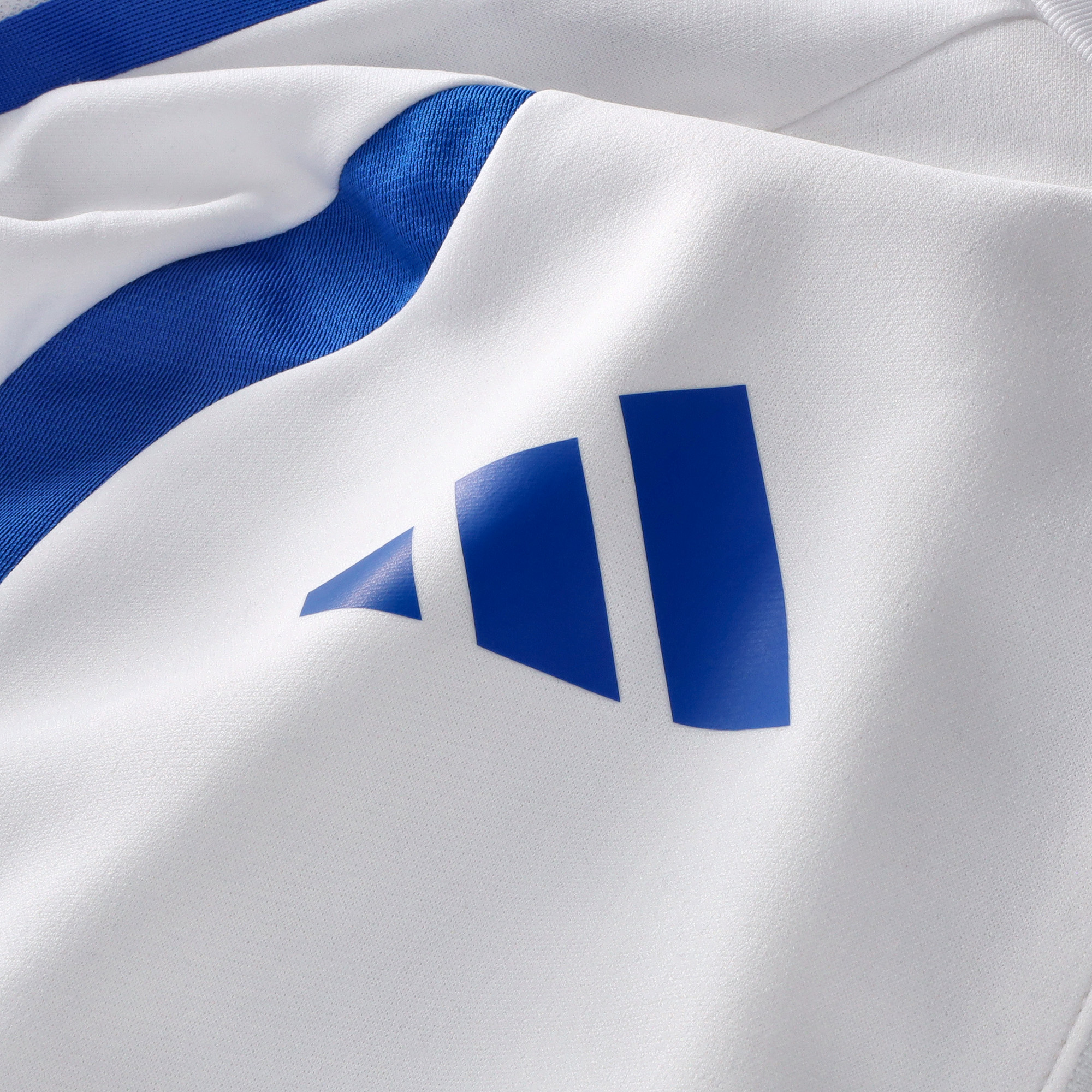 Leeds United adidas Training Track Jacket - White, , rebel_hi-res