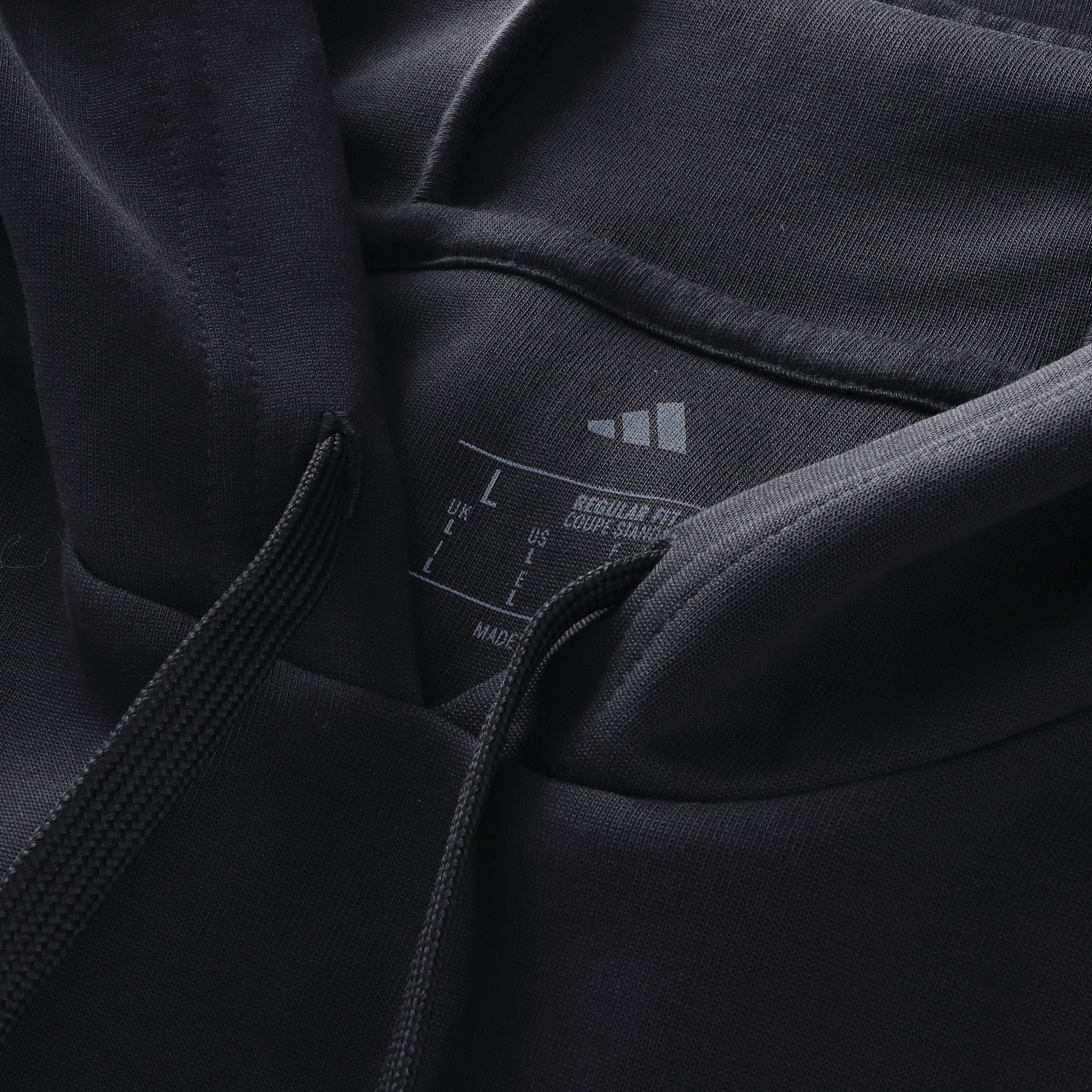 Leeds United adidas Training Hoodie - Dark Grey, , rebel_hi-res