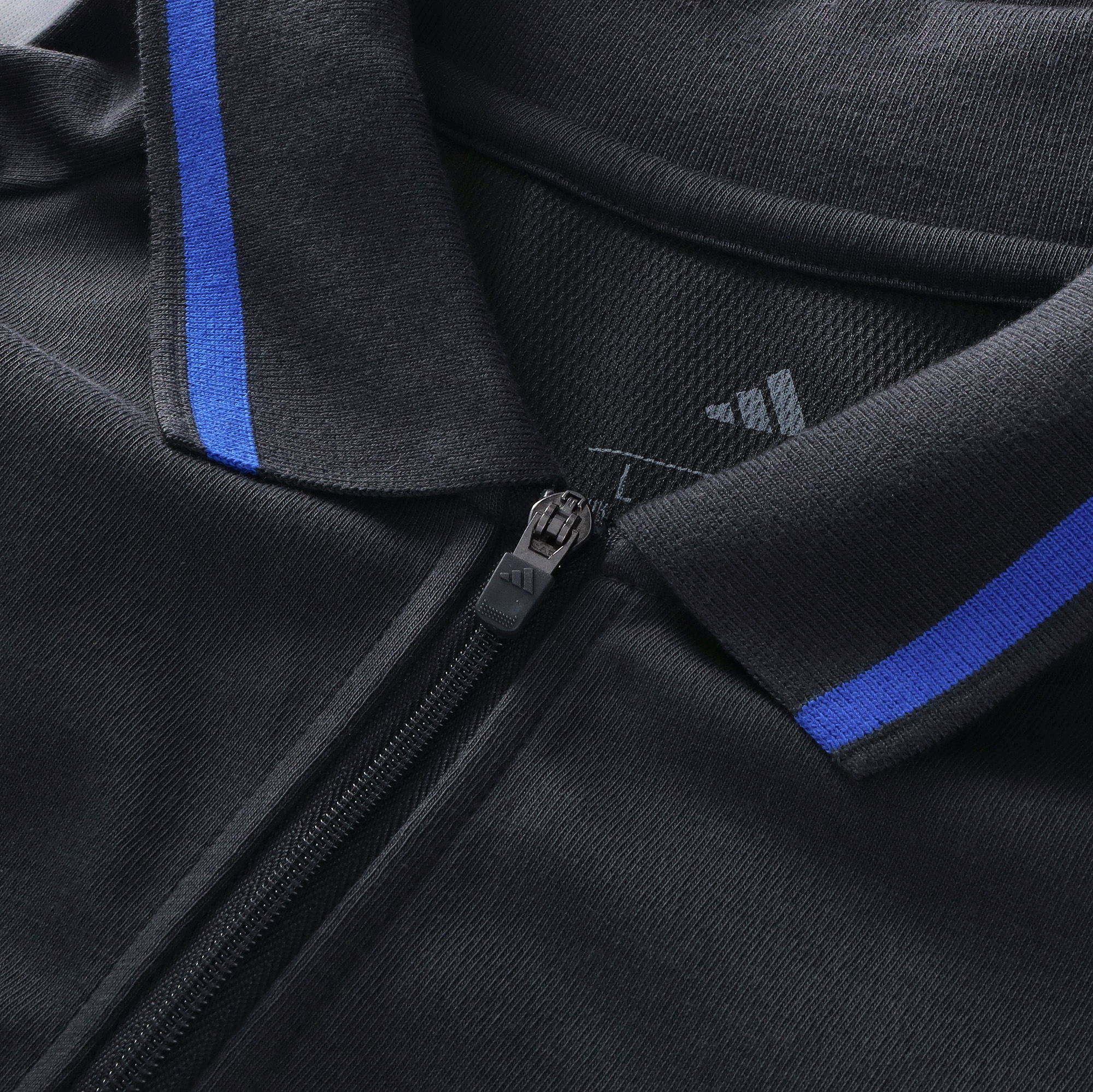 Leeds United adidas Training Polo - Dark Grey, , rebel_hi-res