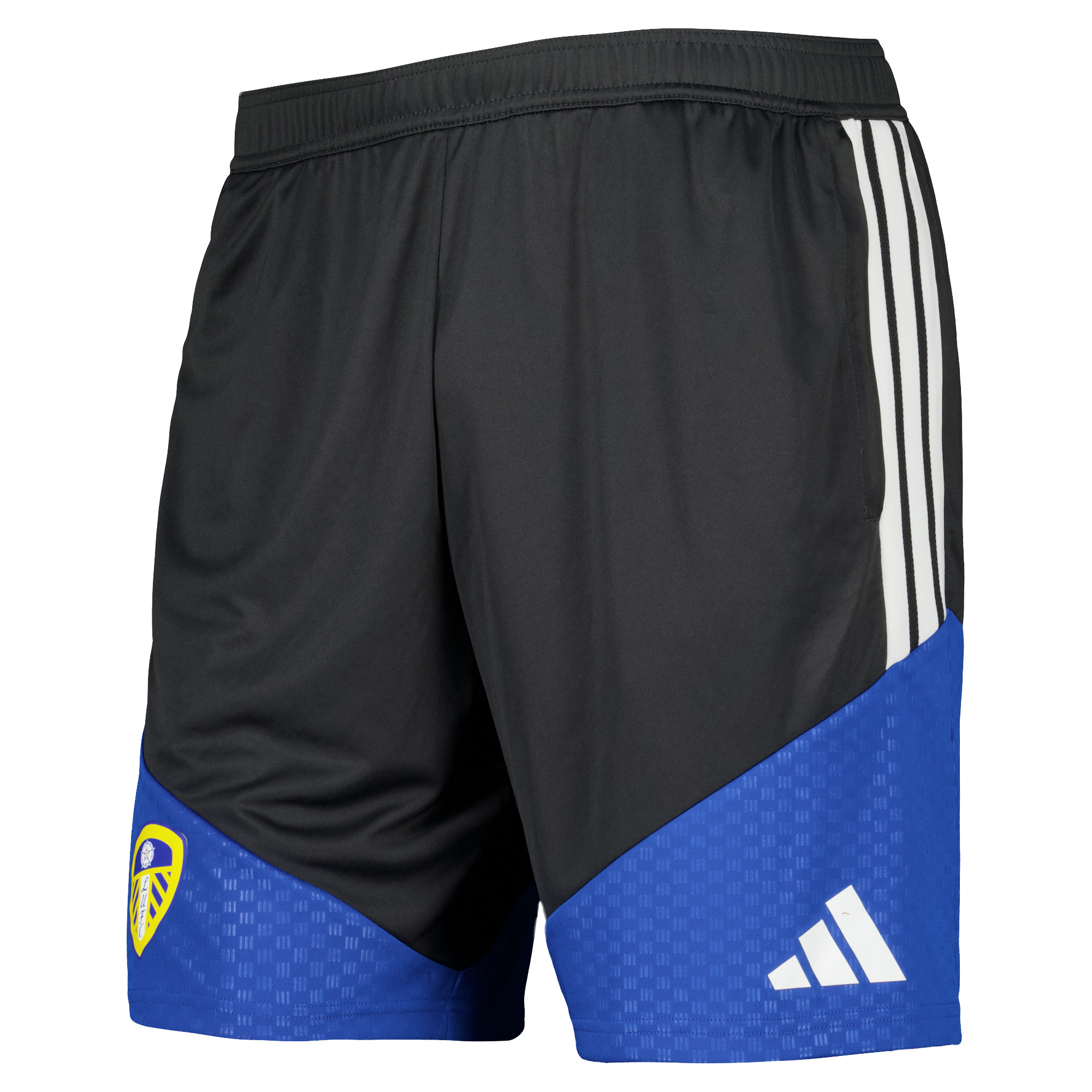 Leeds United adidas Training Shorts - Dark Grey, , rebel_hi-res