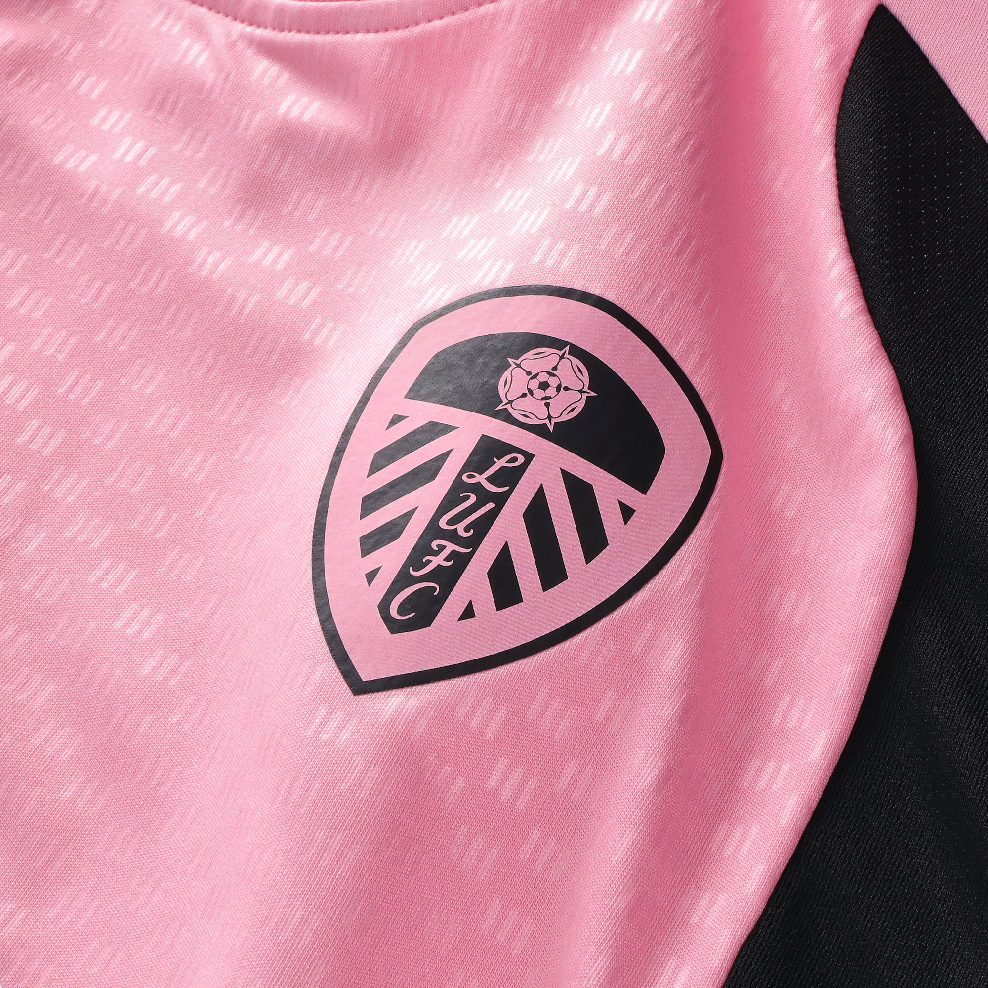 Leeds United adidas Training Jersey - Pink, , rebel_hi-res