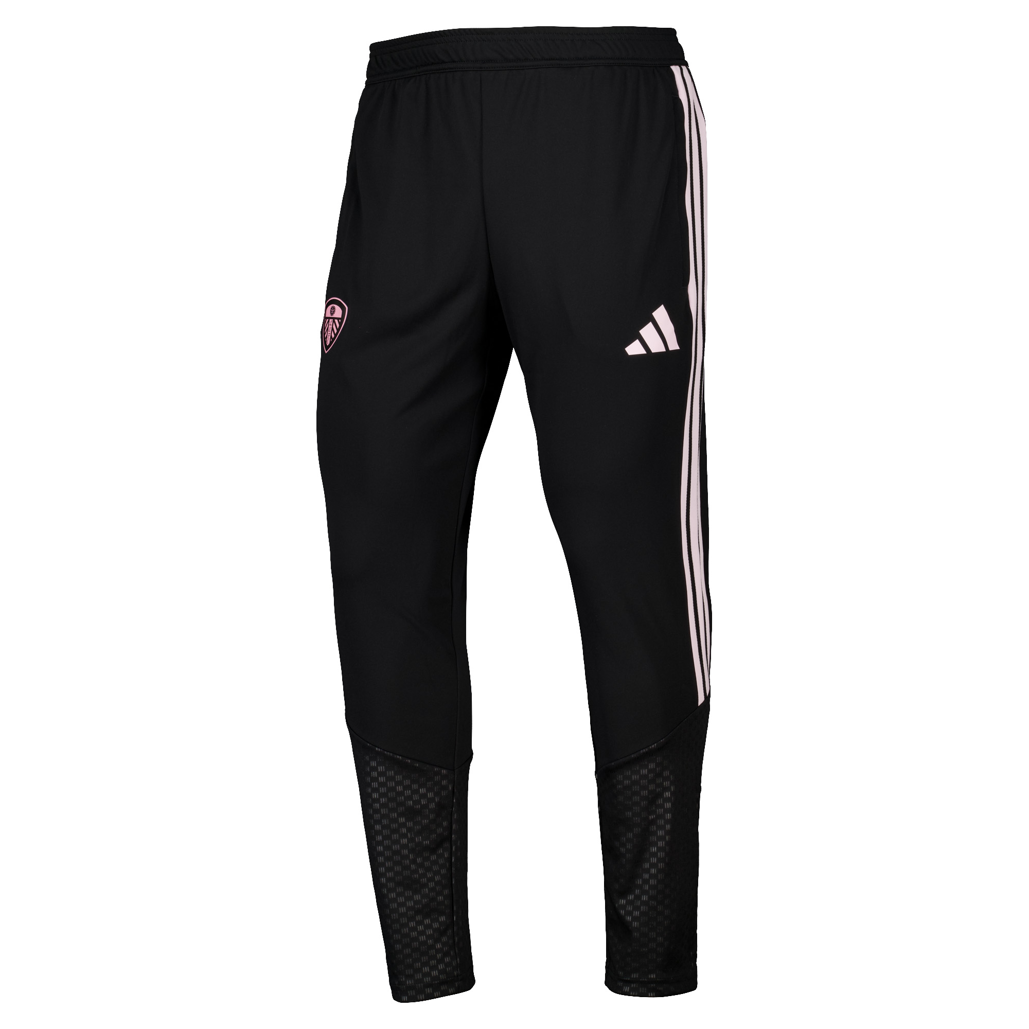 Leeds United adidas Training Pants - Black, , rebel_hi-res