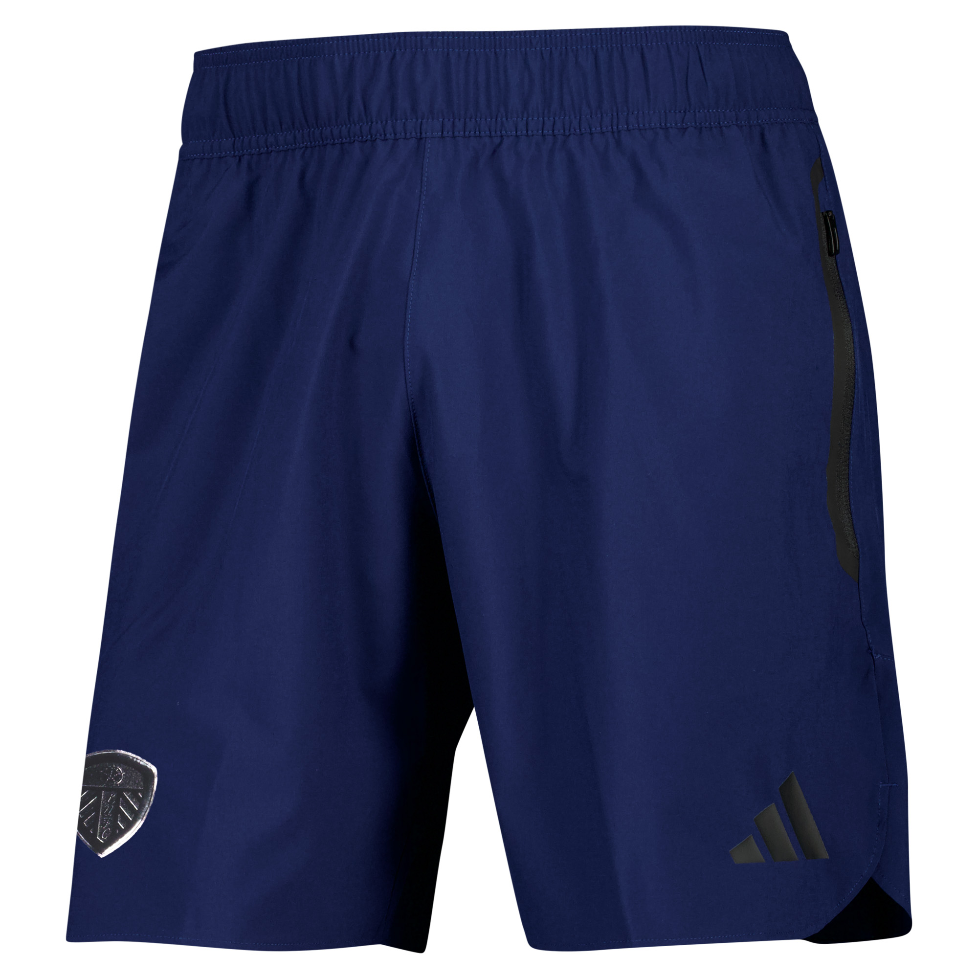 Leeds United adidas Tiro Travel Shorts - Navy, , rebel_hi-res