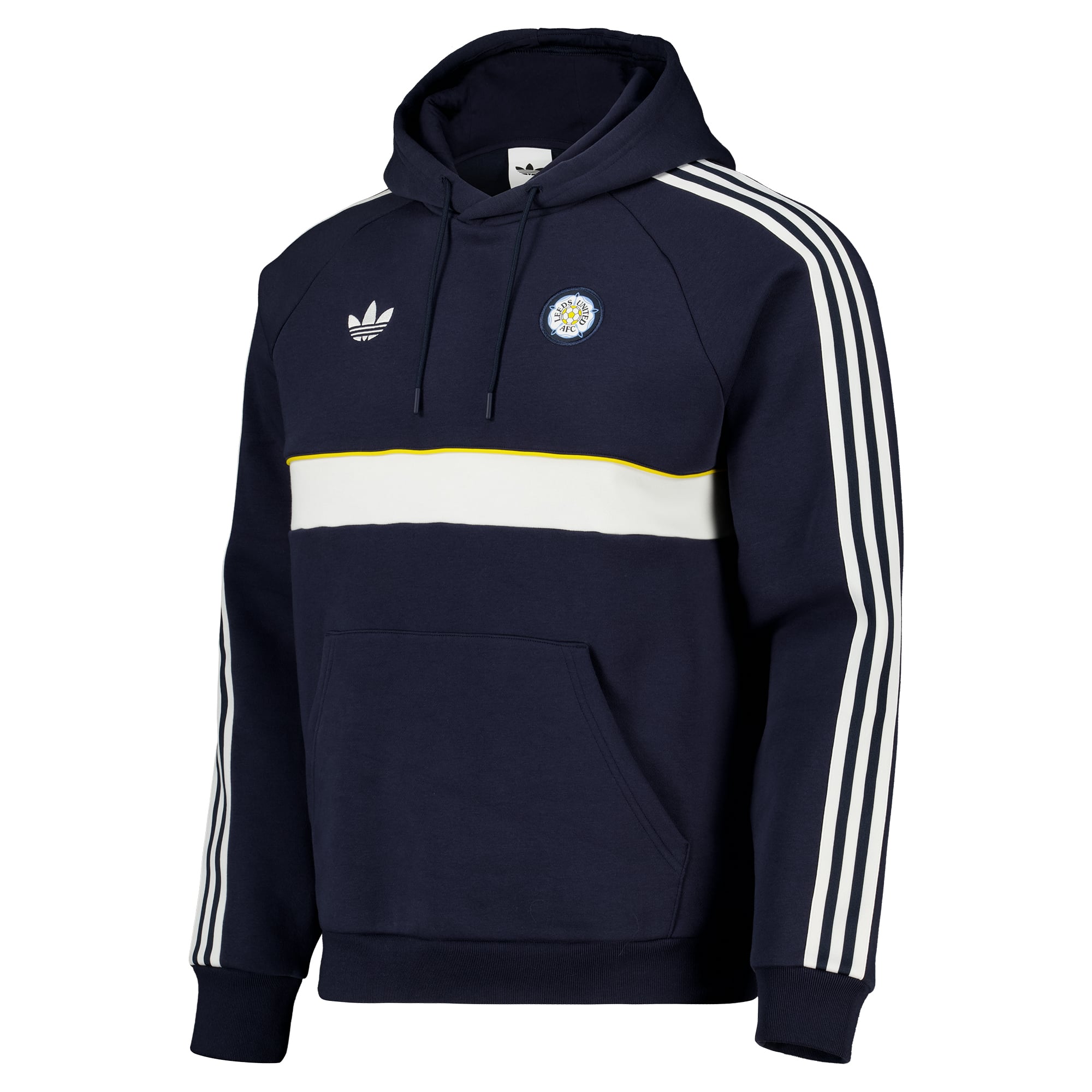 Leeds United adidas Originals Hoodie - Navy, , rebel_hi-res