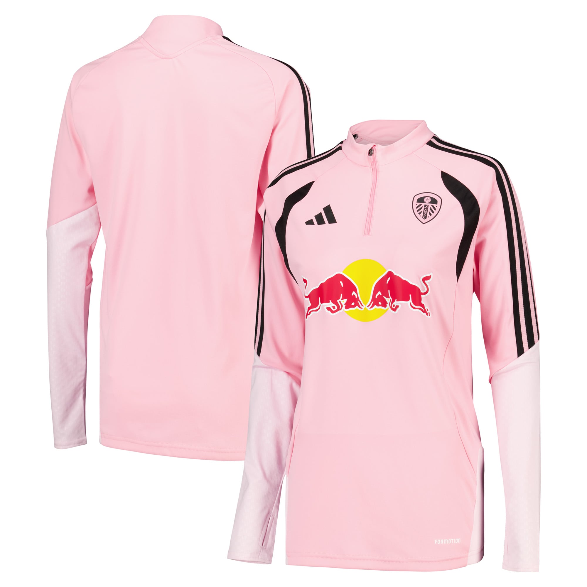 Leeds United adidas Training Top - Pink - Womens, , rebel_hi-res