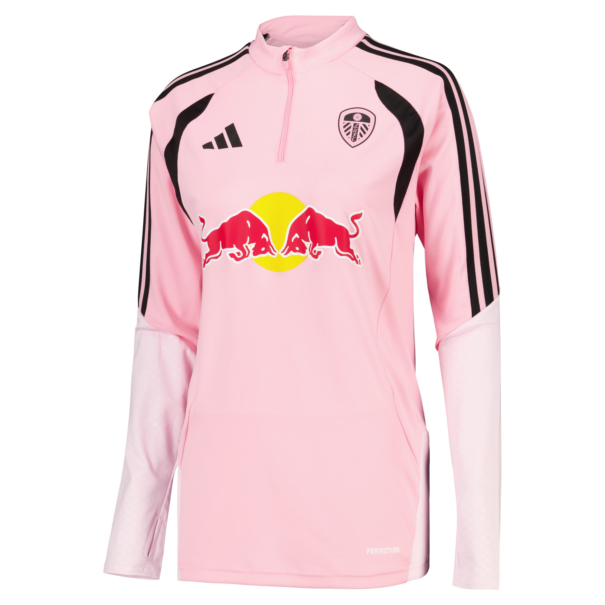 Leeds United adidas Training Top - Pink - Womens, , rebel_hi-res