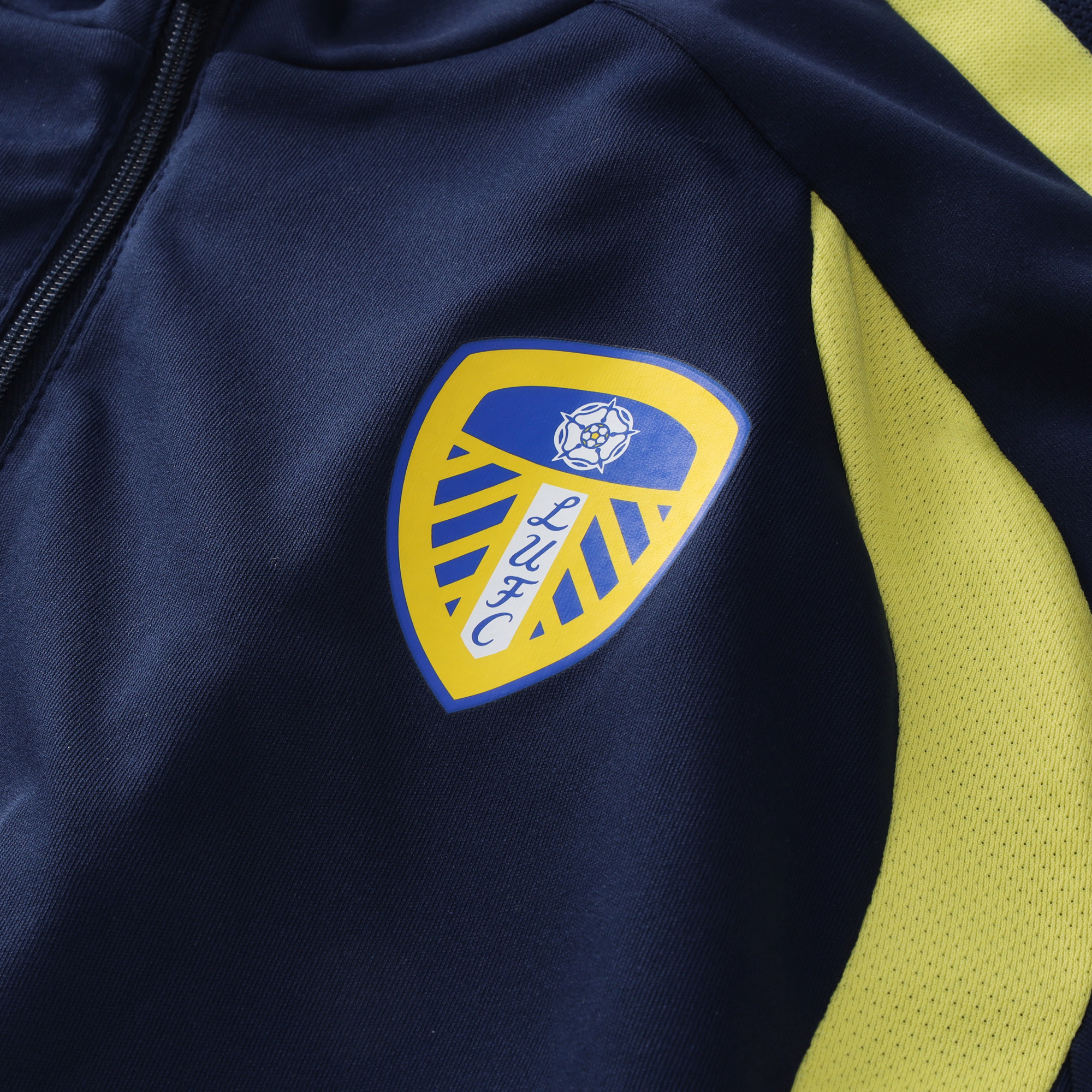 Leeds United adidas Training Top - Navy - Womens, , rebel_hi-res