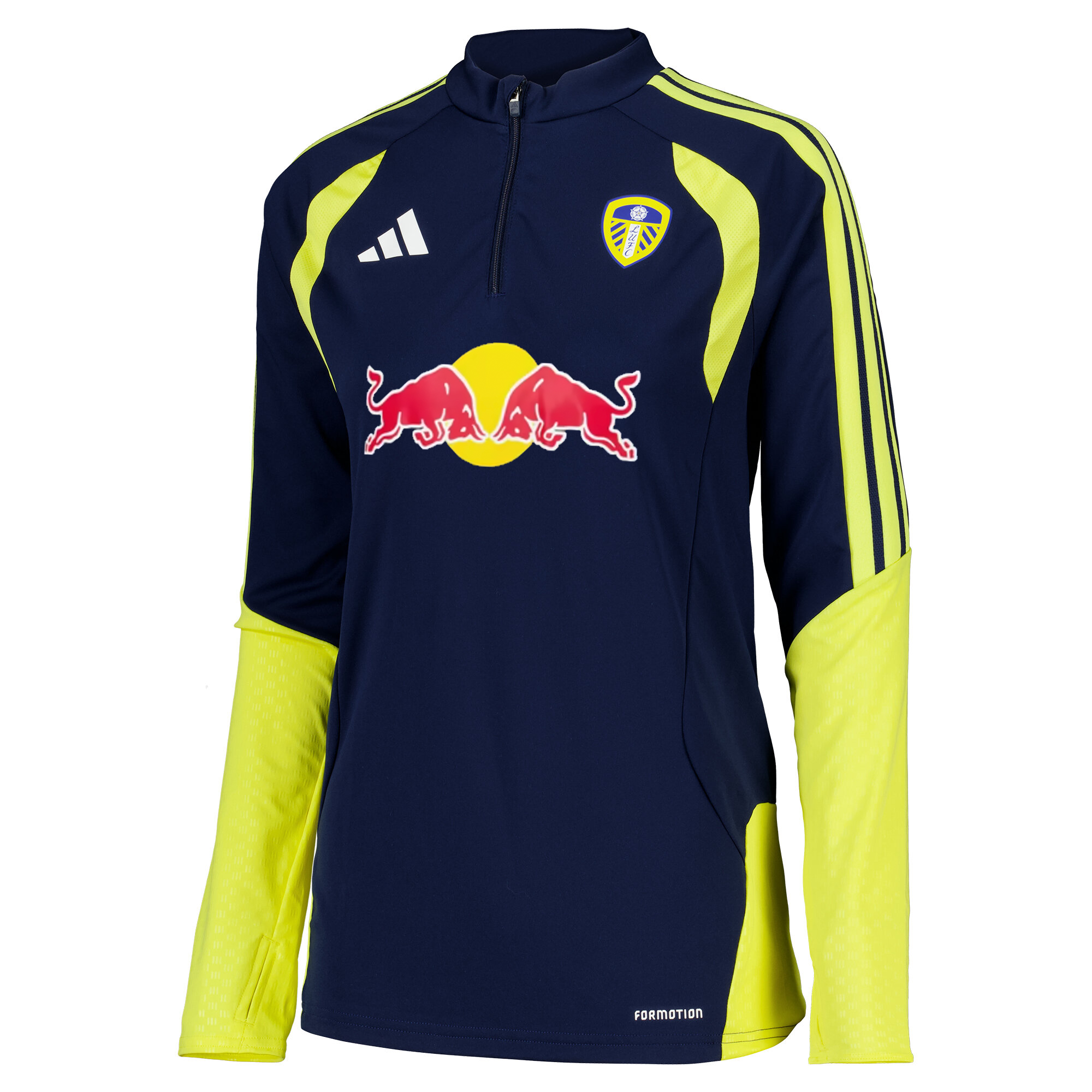 Leeds United adidas Training Top - Navy - Womens, , rebel_hi-res