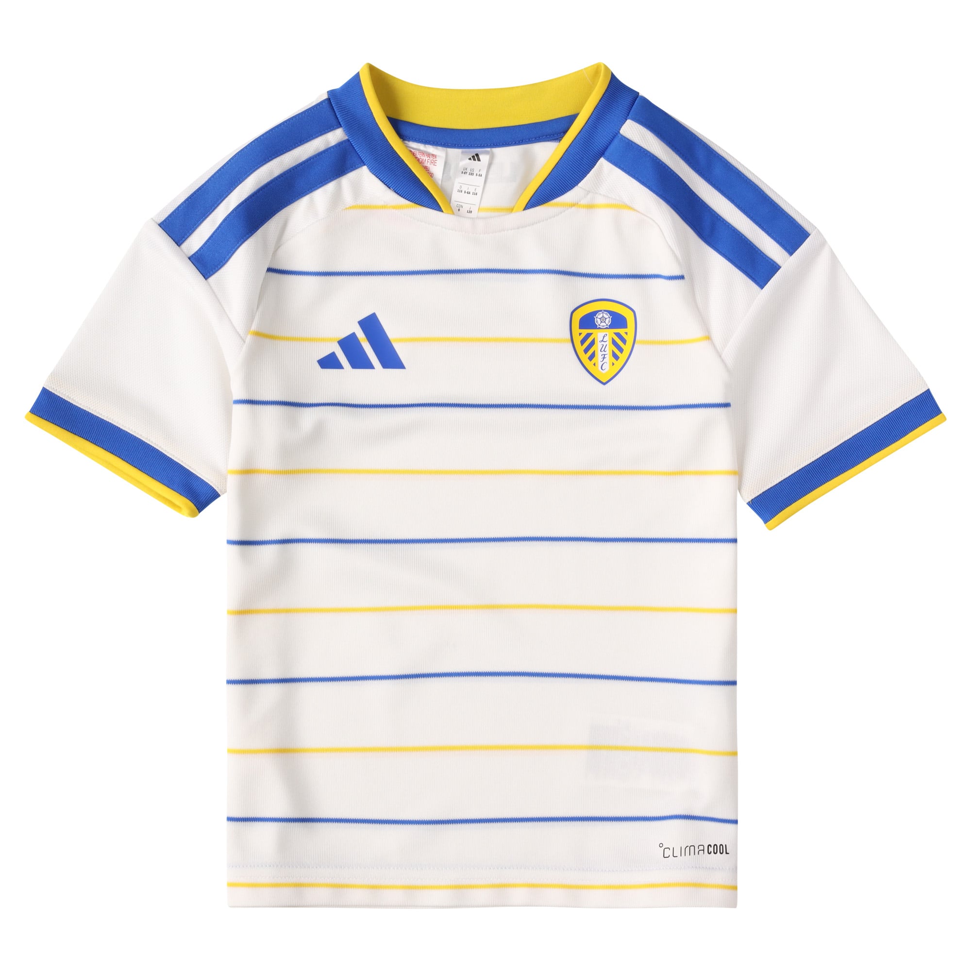 Leeds United adidas Home Minikit 2026-27, , rebel_hi-res