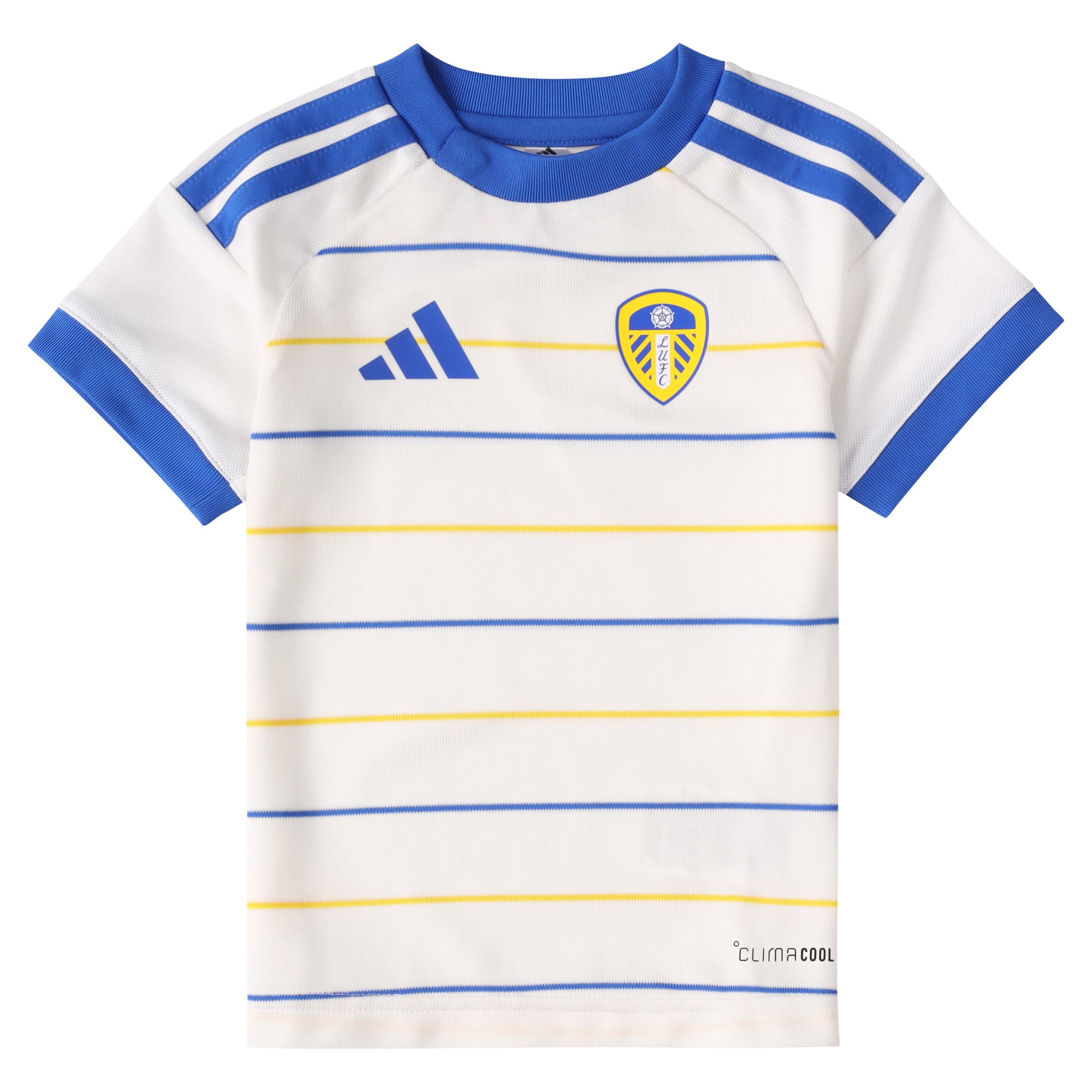 Leeds United adidas Home Babykit 2026-27, , rebel_hi-res