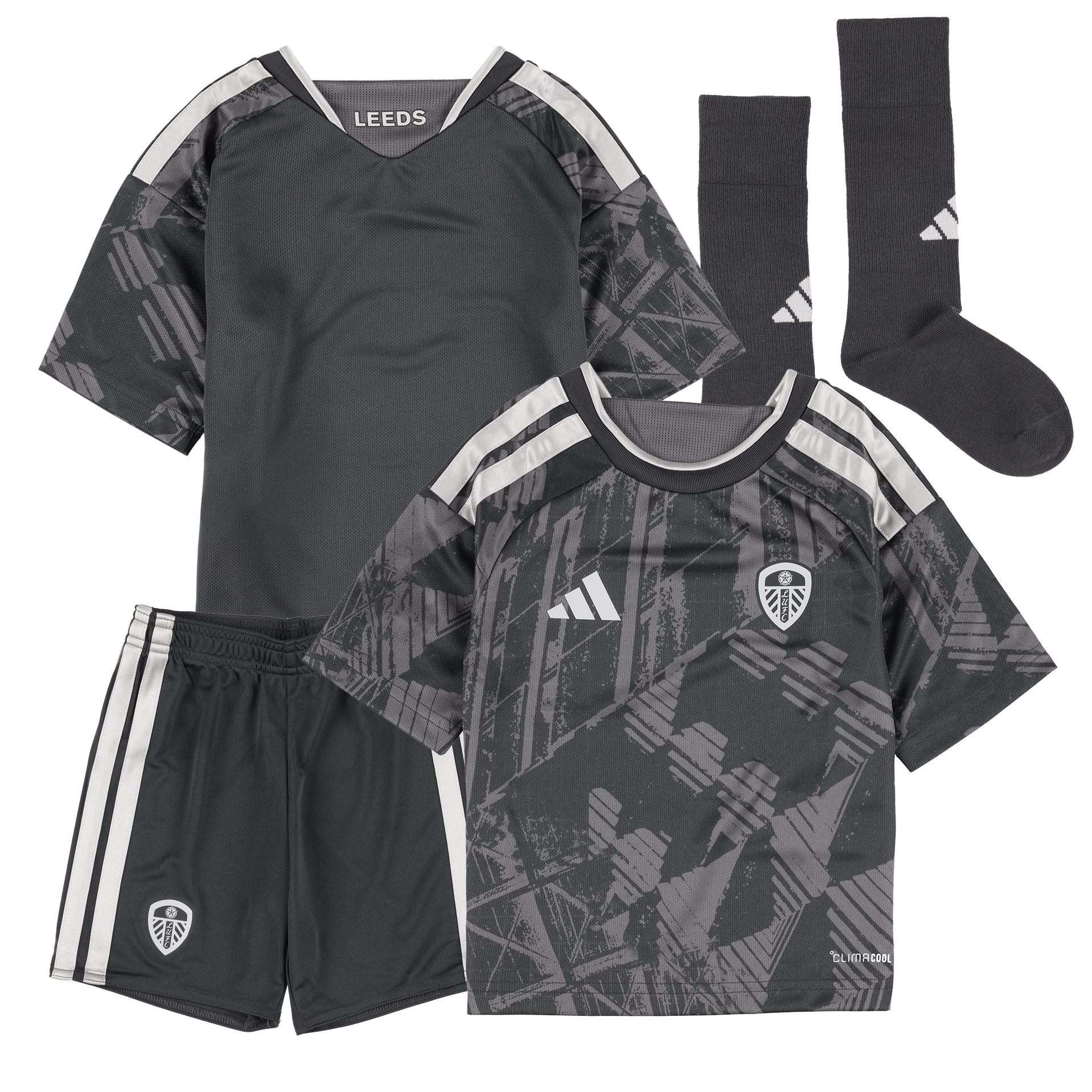 Leeds United adidas Third Minikit 2026-27