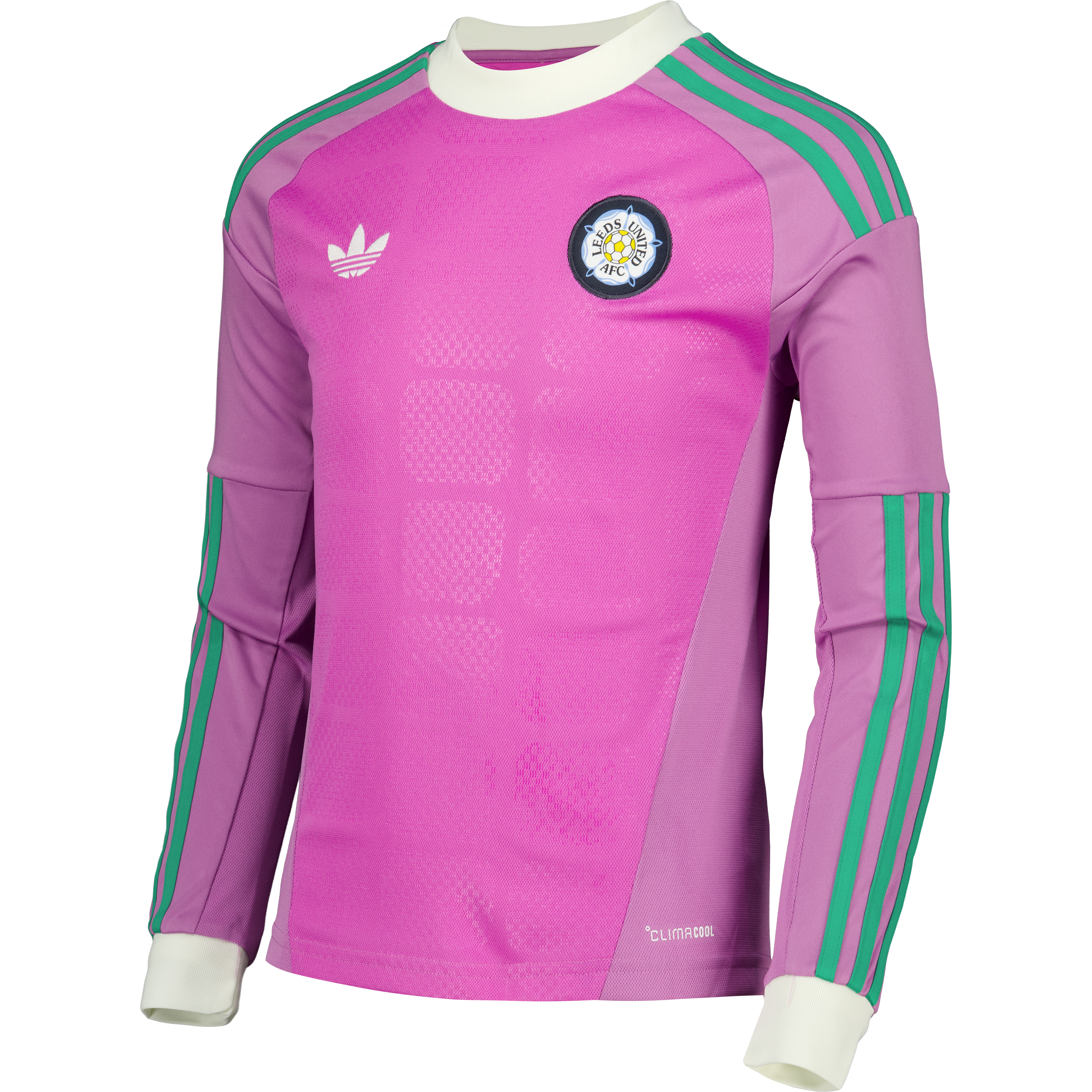Leeds United adidas Goalkeeper Shirt 2026-27 - Long Sleeve - Kids, , rebel_hi-res