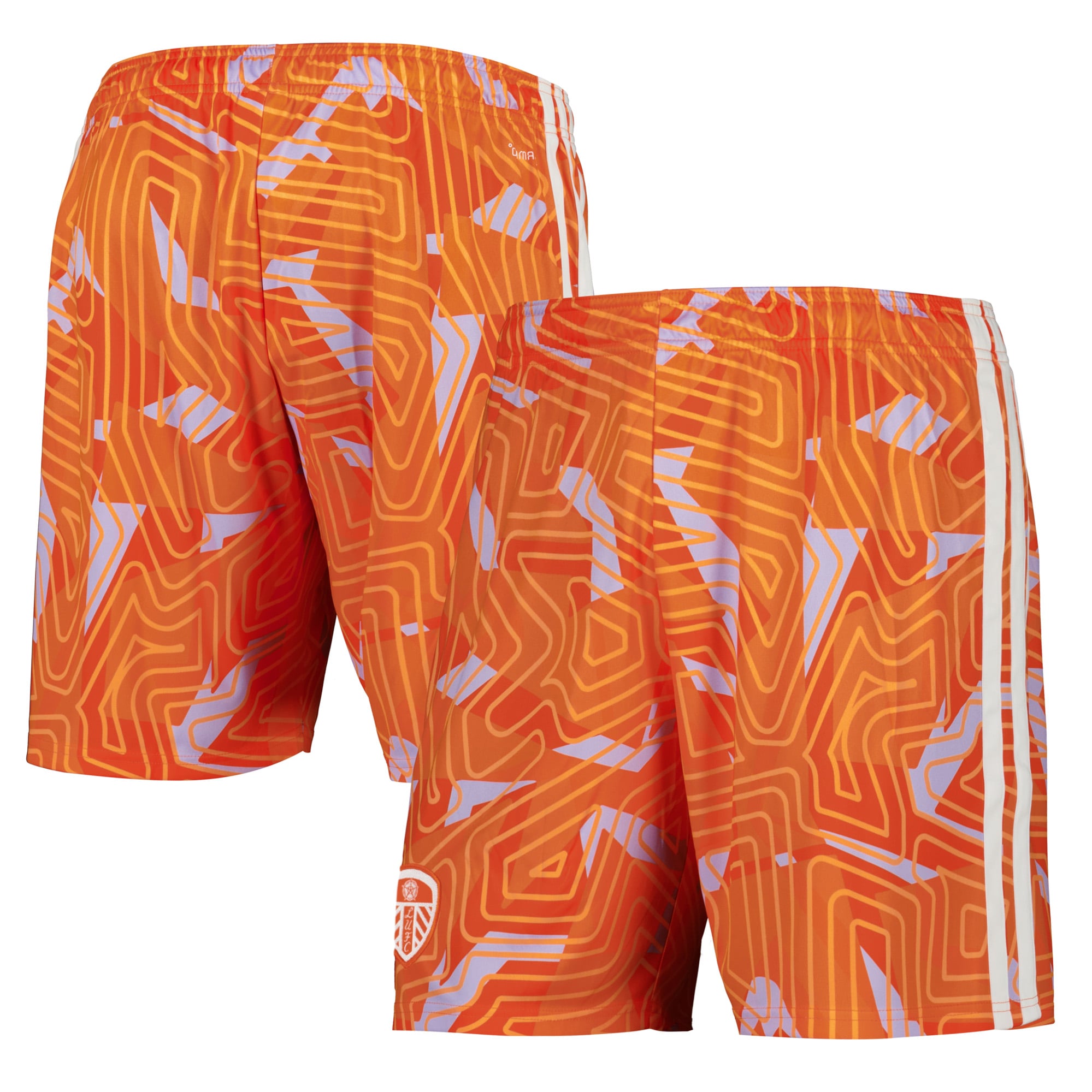 Leeds United adidas Goalkeeper Shorts 2026-27 - Kids, , rebel_hi-res