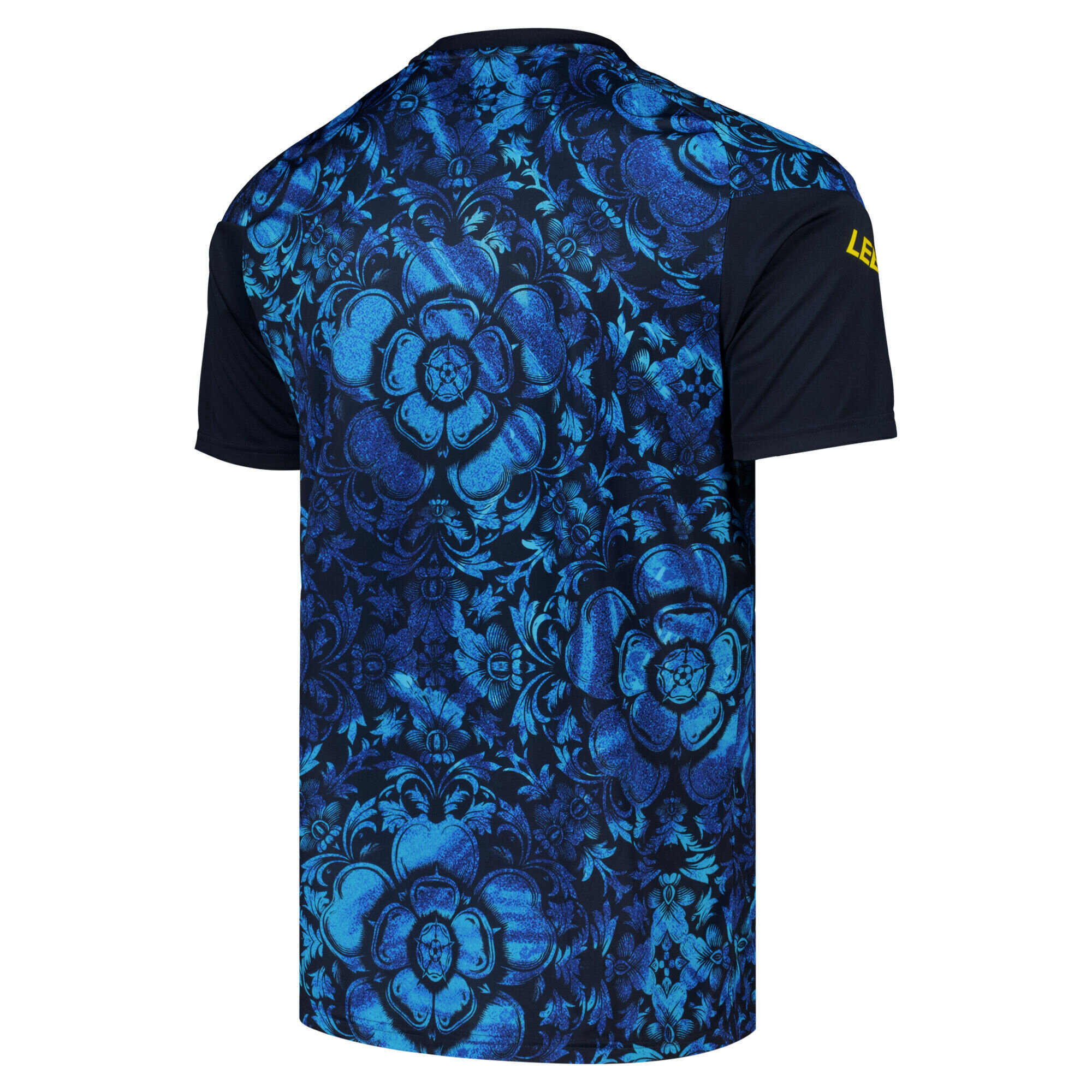 Leeds United adidas Pre Match Jersey - Blue - Kids, , rebel_hi-res