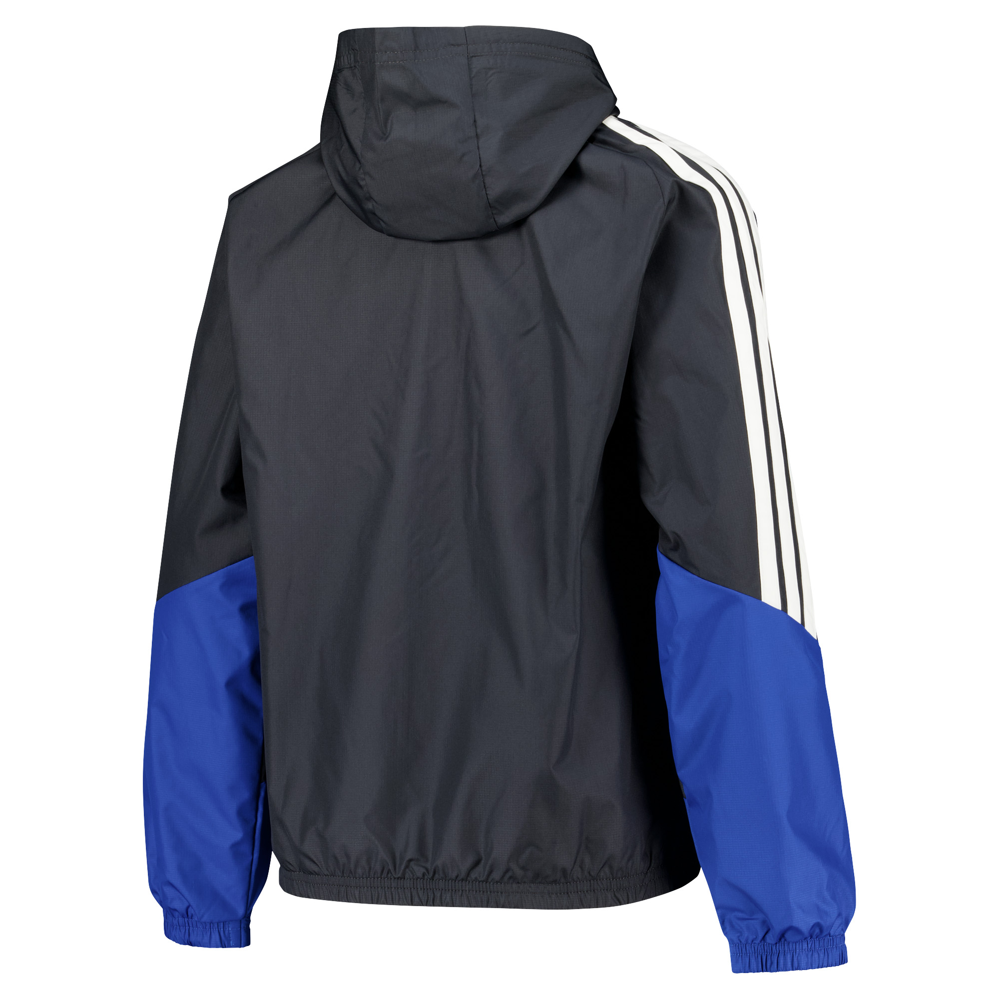 Leeds United adidas Training All Weather Jacket - Dark Grey - Kids, , rebel_hi-res