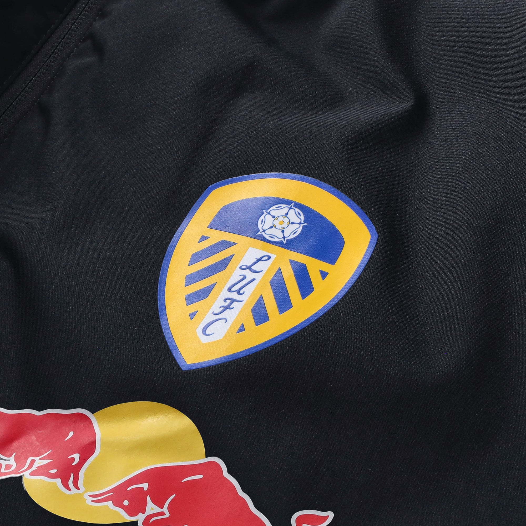 Leeds United adidas Training Stadium Parka Jacket - Dark Grey, , rebel_hi-res