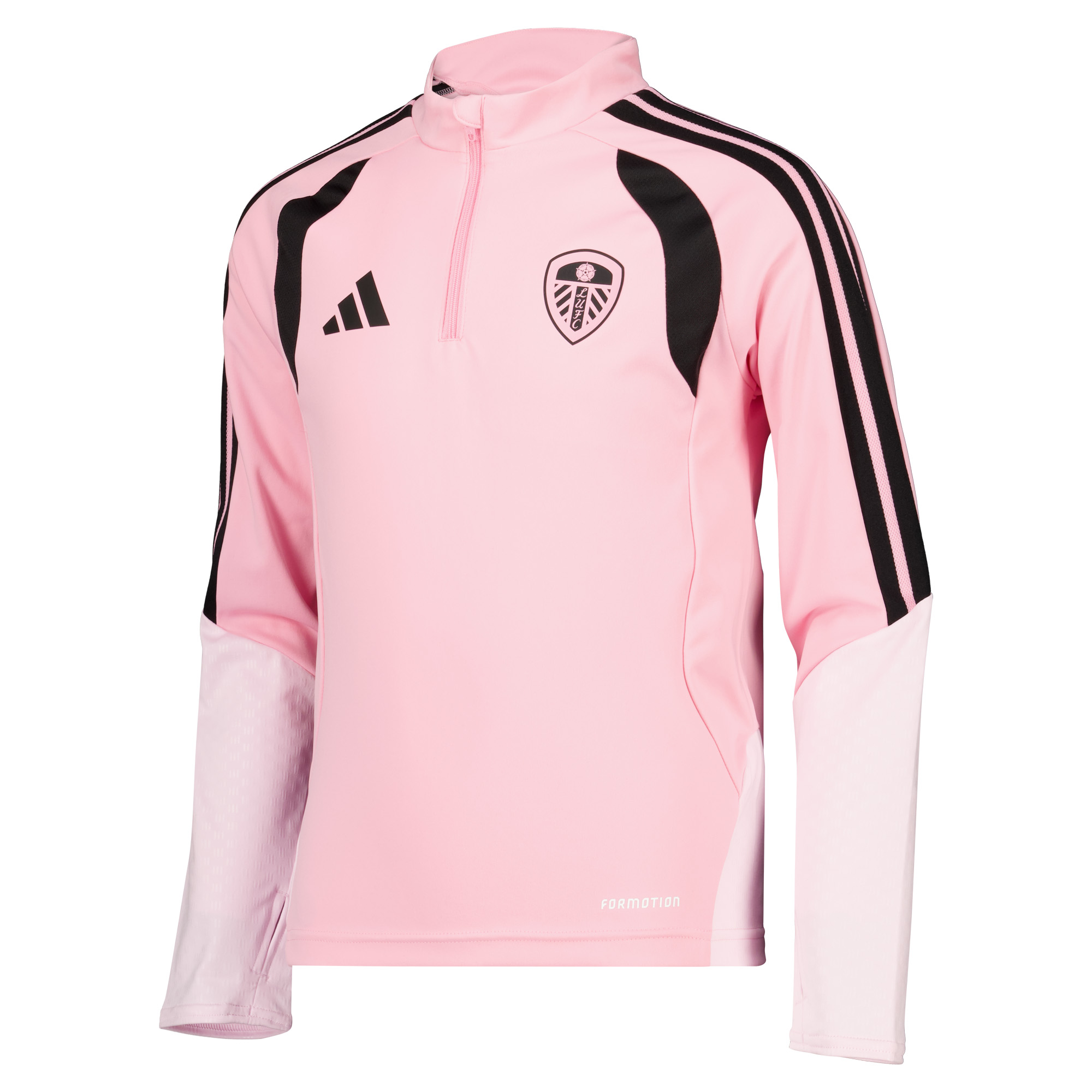 Leeds United adidas Training Top - Pink - Kids, , rebel_hi-res