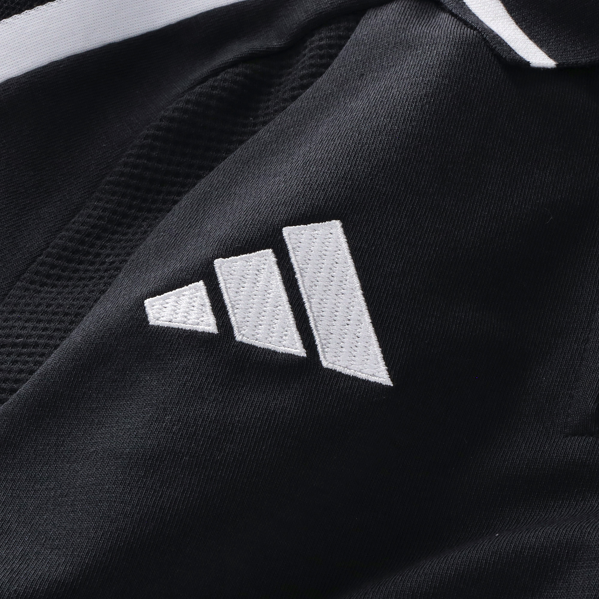 Leeds United adidas Training Polo - Black - Kids, , rebel_hi-res
