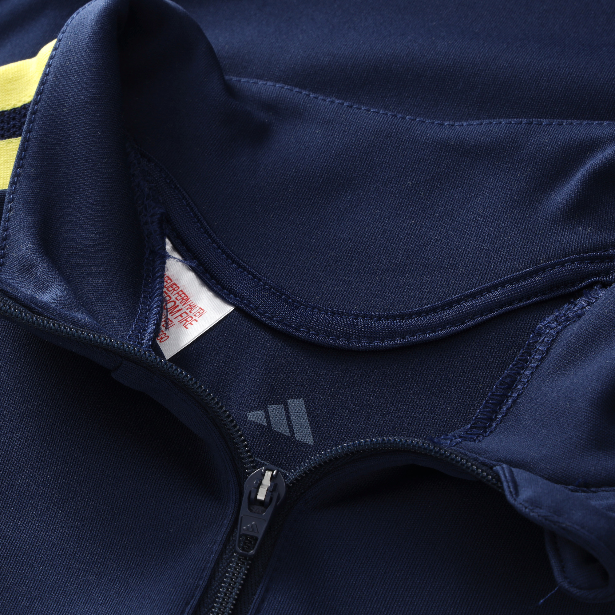 Leeds United adidas Training Top - Navy - Kids, , rebel_hi-res