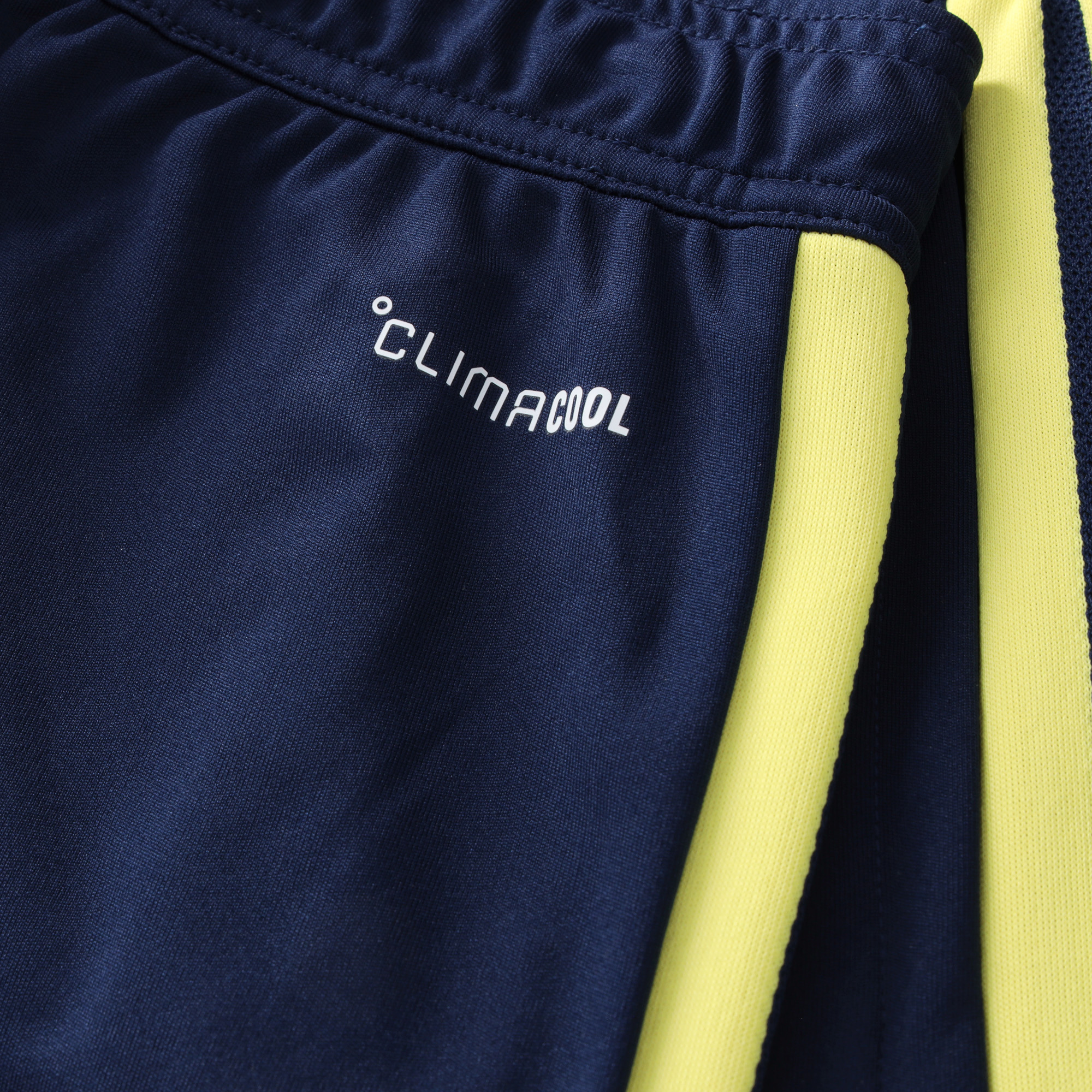 Leeds United adidas Training Shorts - Navy - Kids, , rebel_hi-res