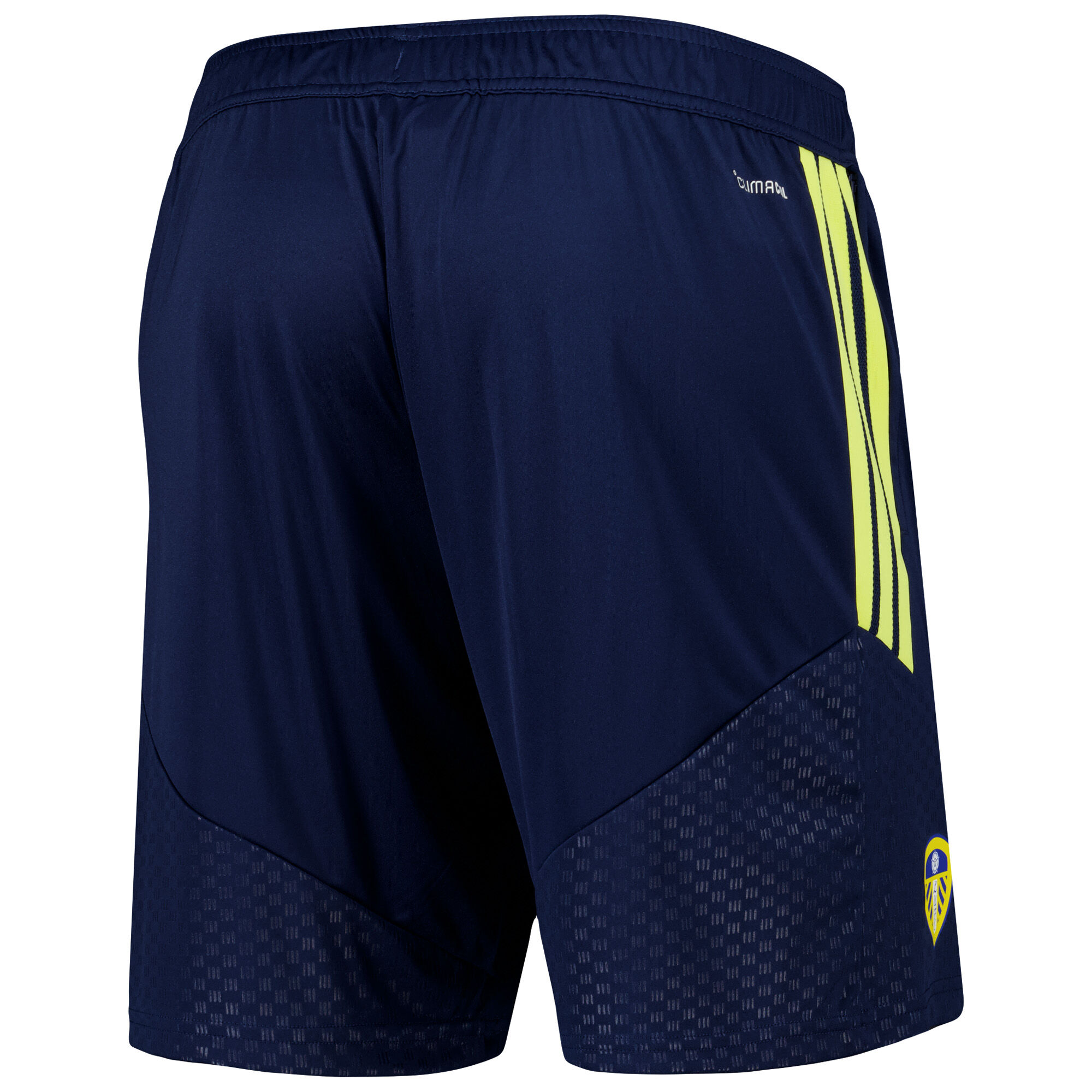 Leeds United adidas Training Shorts - Navy - Kids, , rebel_hi-res