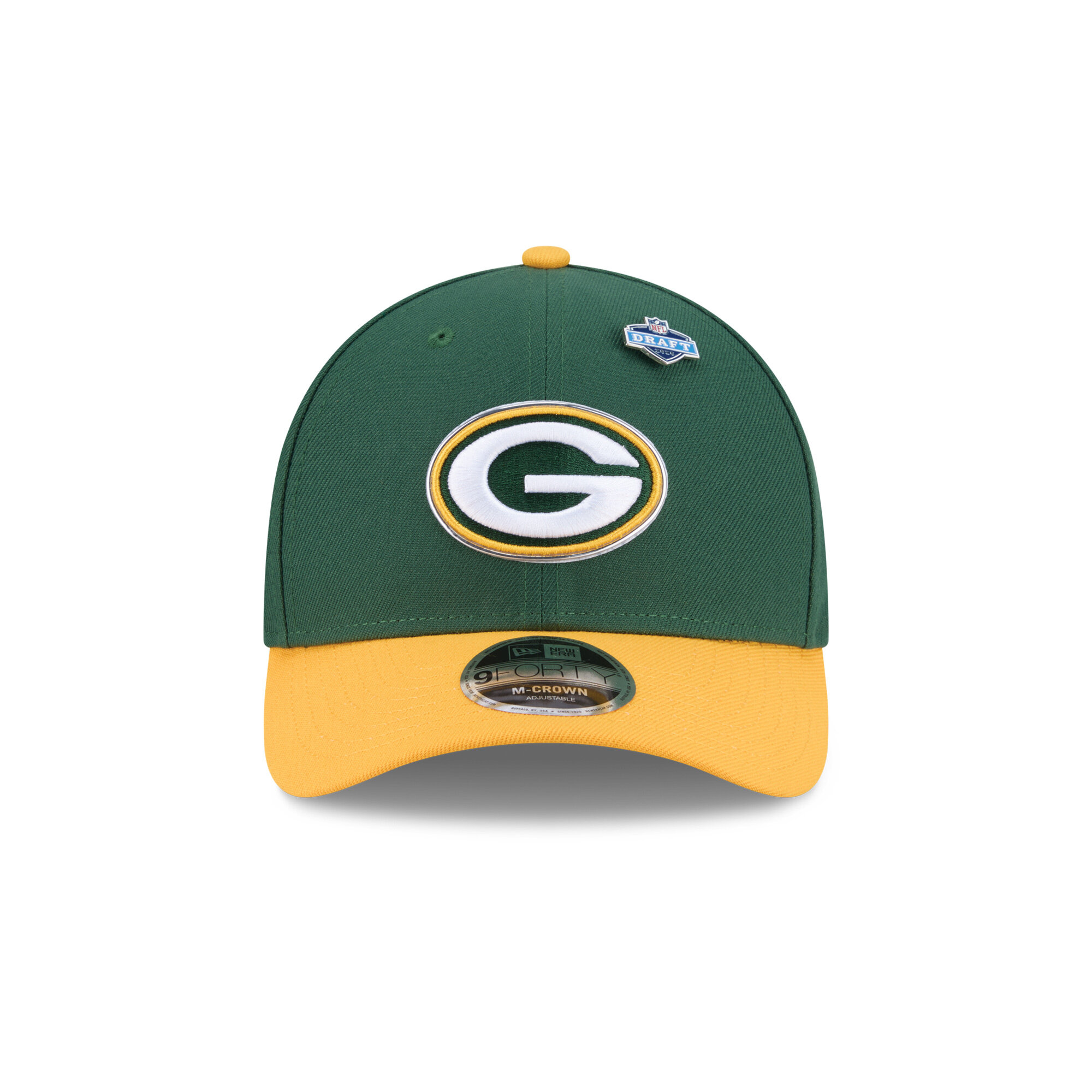 Green Bay Packers New Era 2026 Draft 9Forty M Crown Cap, , rebel_hi-res