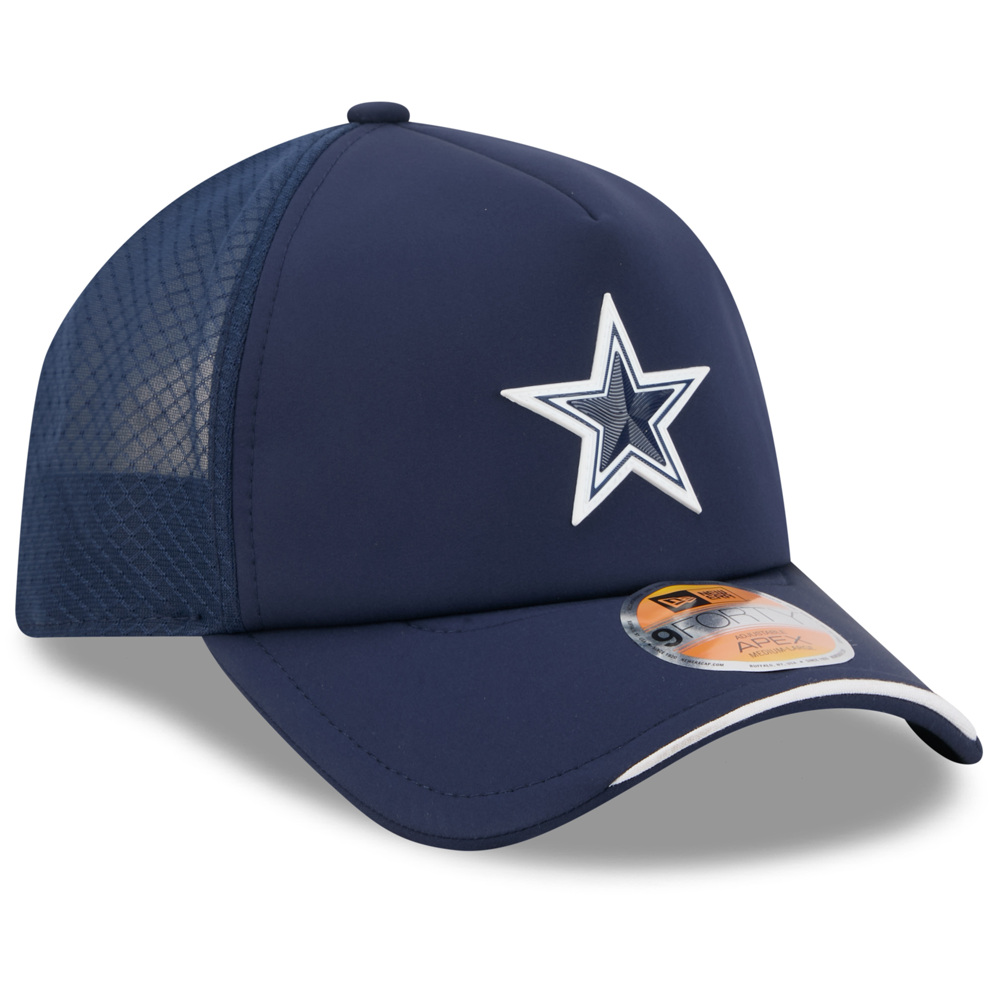 Dallas Cowboys New Era 9FORTY Apex 2026 Sideline Cap, , rebel_hi-res