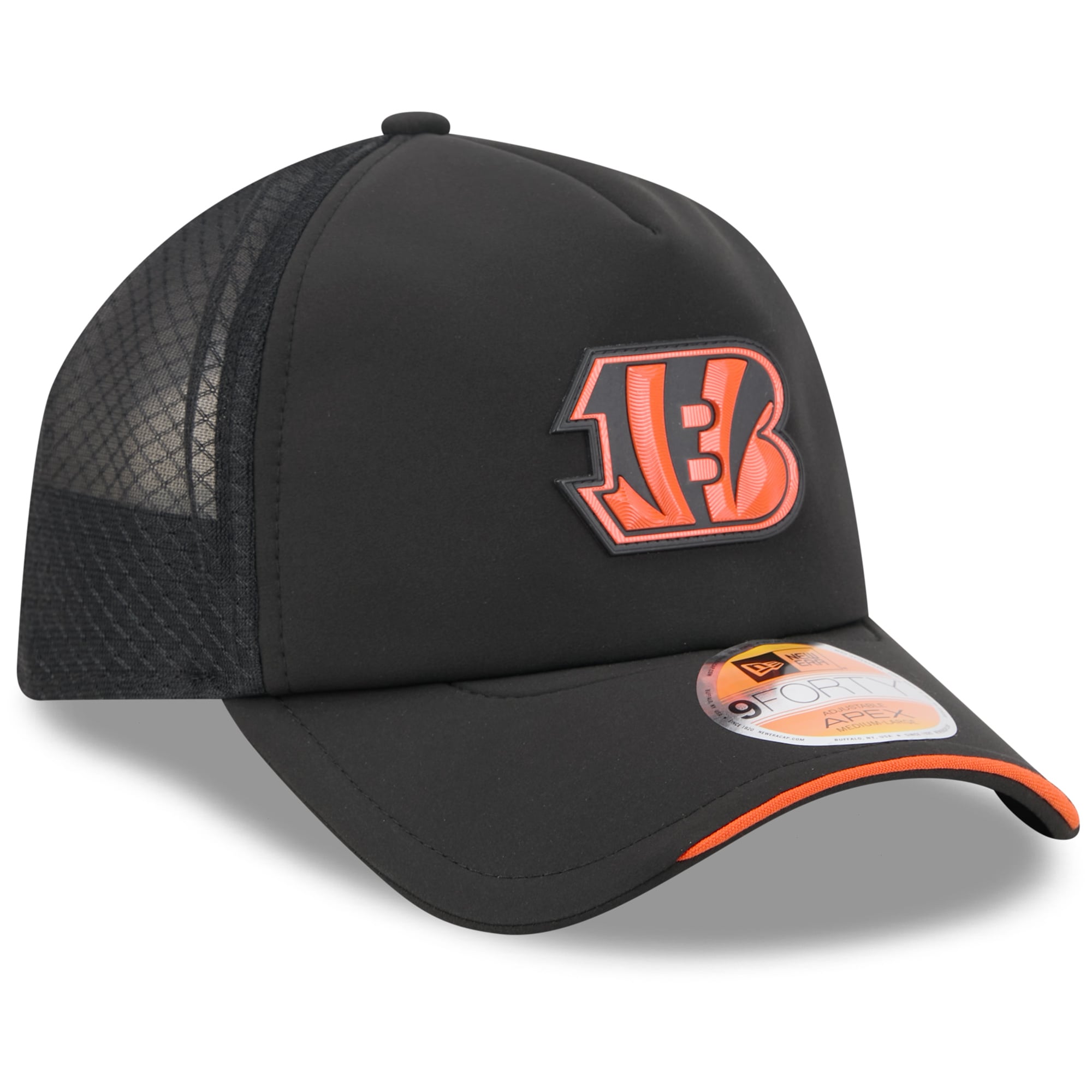 Cincinnati Bengals New Era 9FORTY Apex 2026 Sideline Cap, , rebel_hi-res