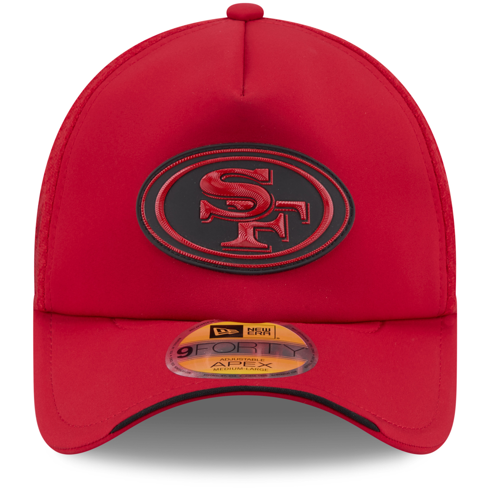 San Francisco 49ers New Era 9FORTY Apex 2026 Sideline Cap, , rebel_hi-res