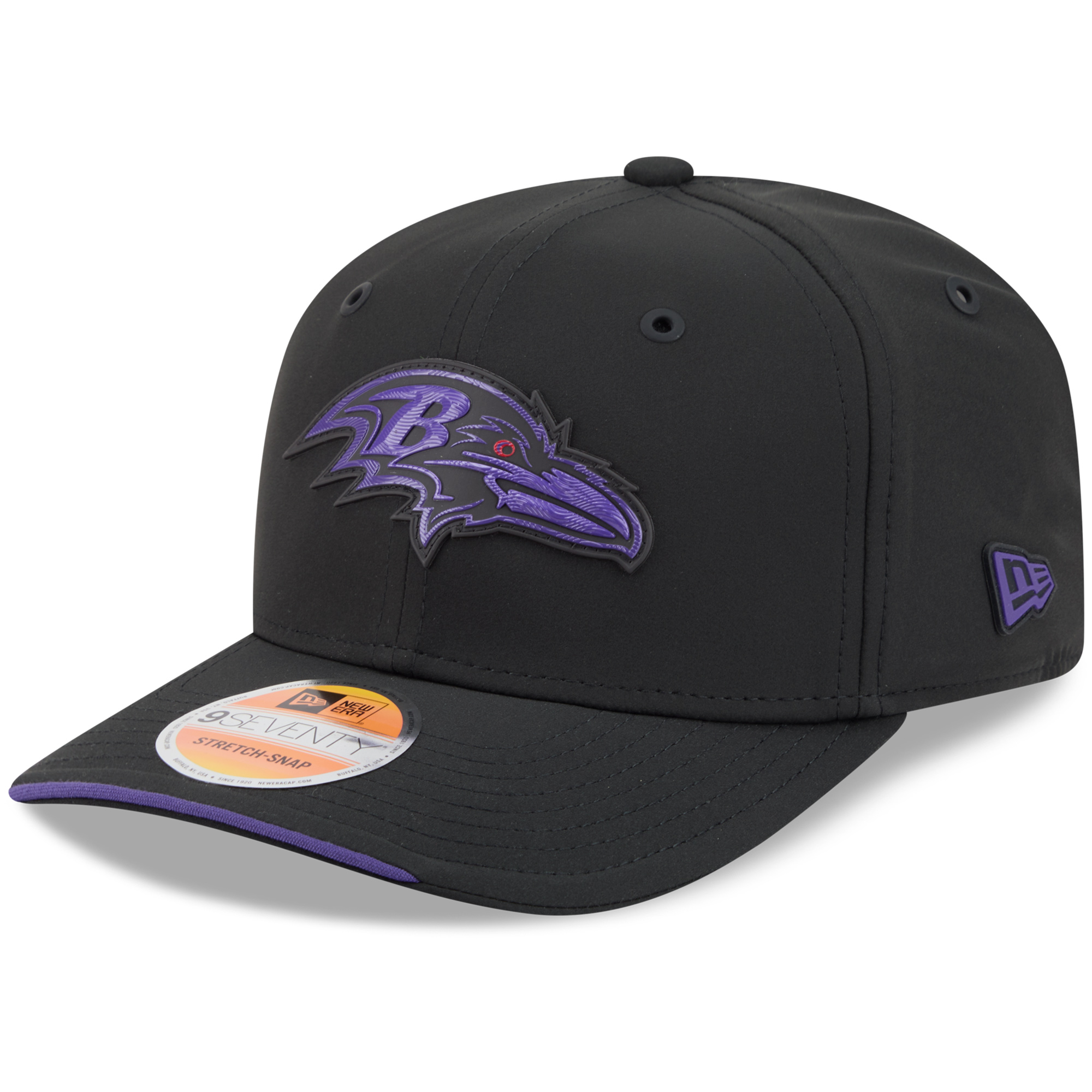 Baltimore Ravens New Era 2026 Sideline 9SEVENTY Cap, , rebel_hi-res
