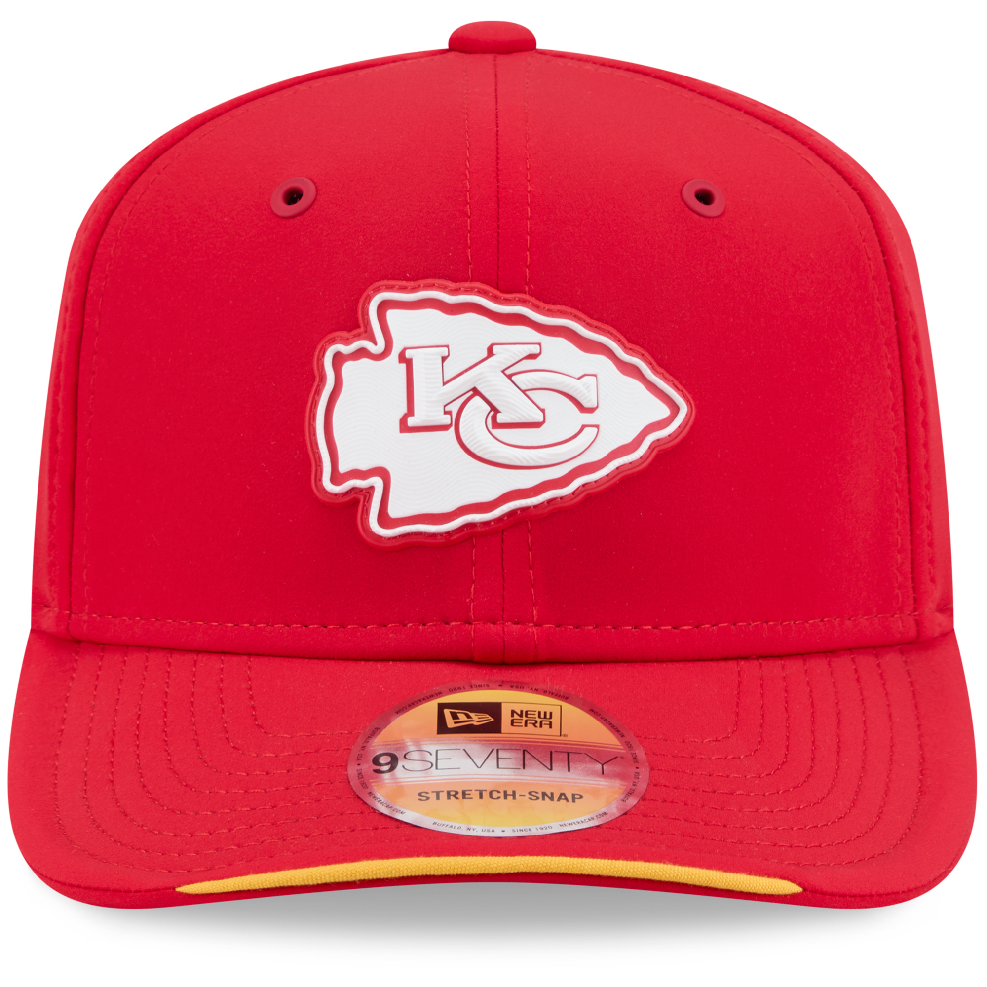Kansas City Chiefs New Era 2026 Sideline 9SEVENTY Cap, , rebel_hi-res