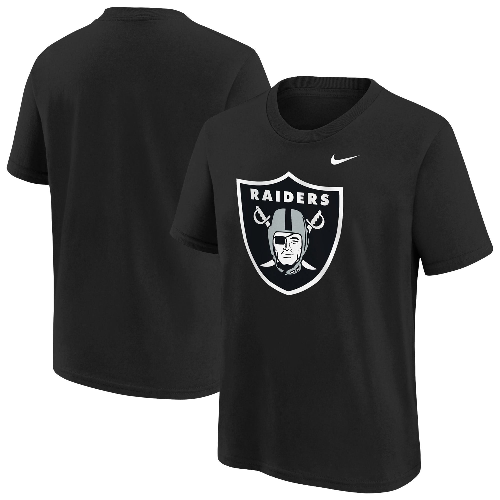 Las Vegas Raiders Nike Logo T-Shirt - Youth, , rebel_hi-res