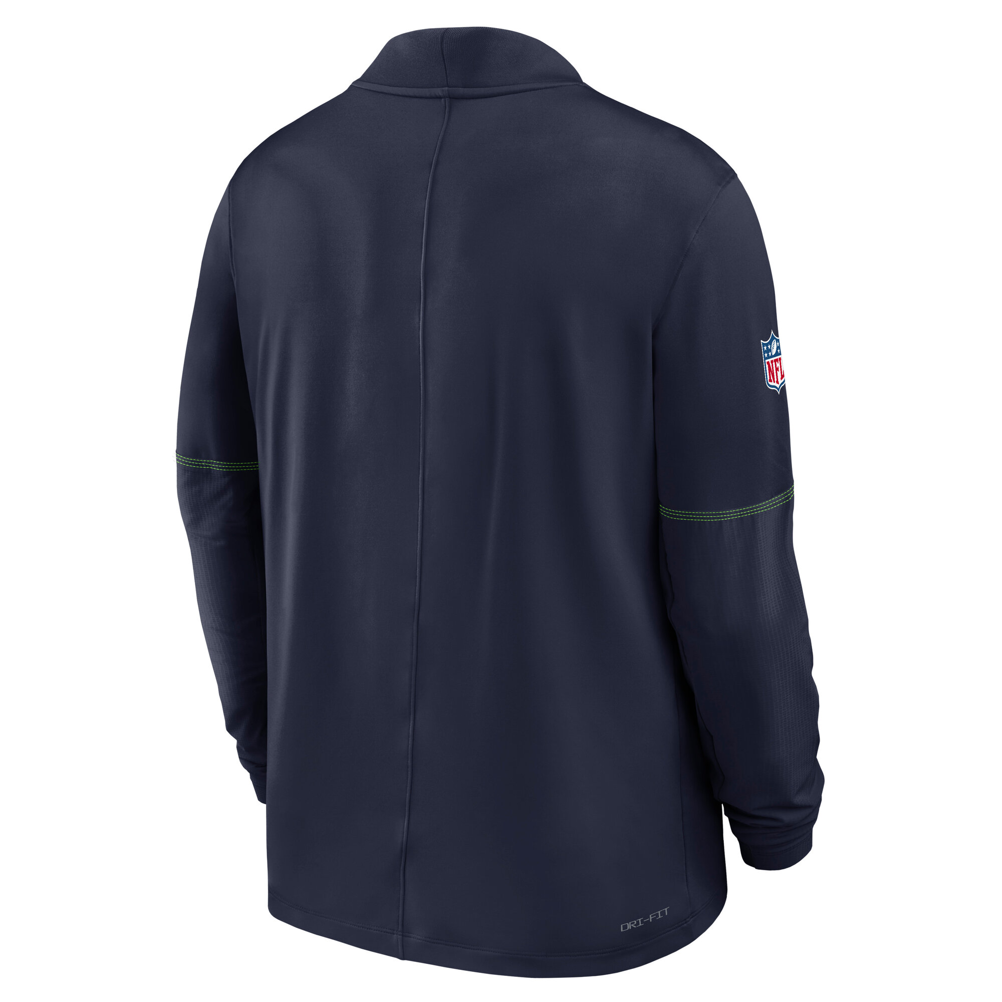 Seattle Seahawks Nike Dri-Fit Half Zip Top - Mens, , rebel_hi-res