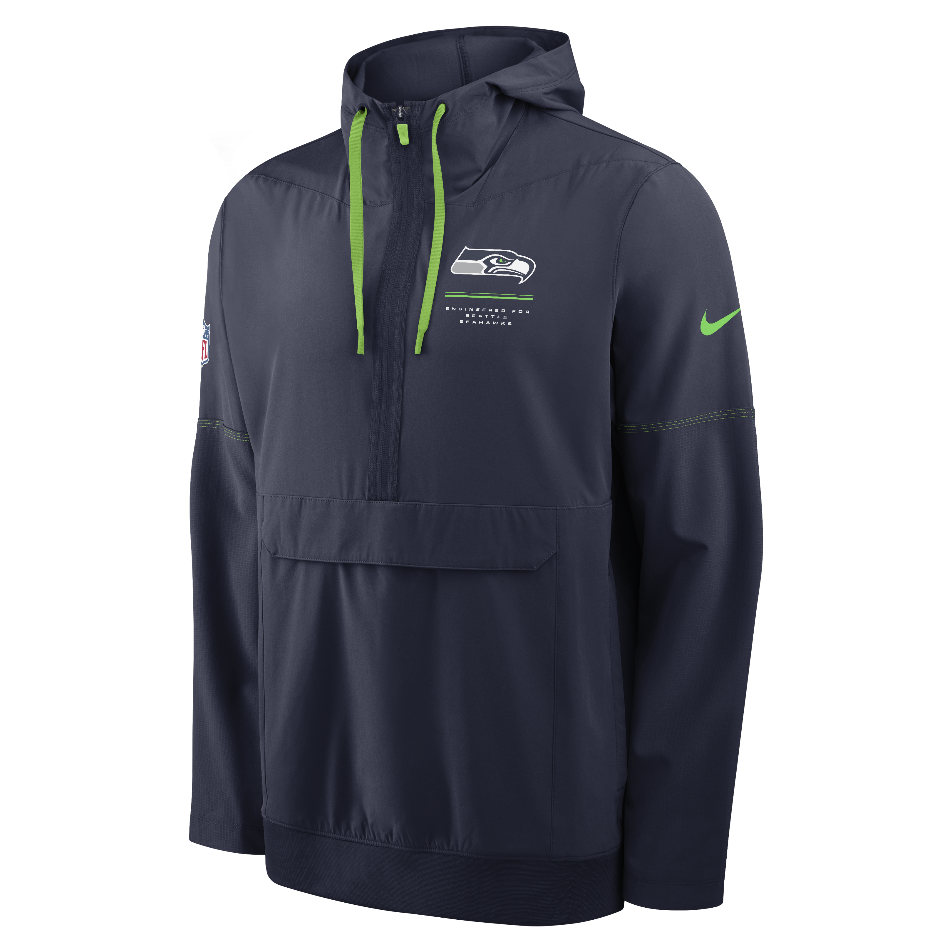 Seattle Seahawks Nike Anorak - Mens, , rebel_hi-res