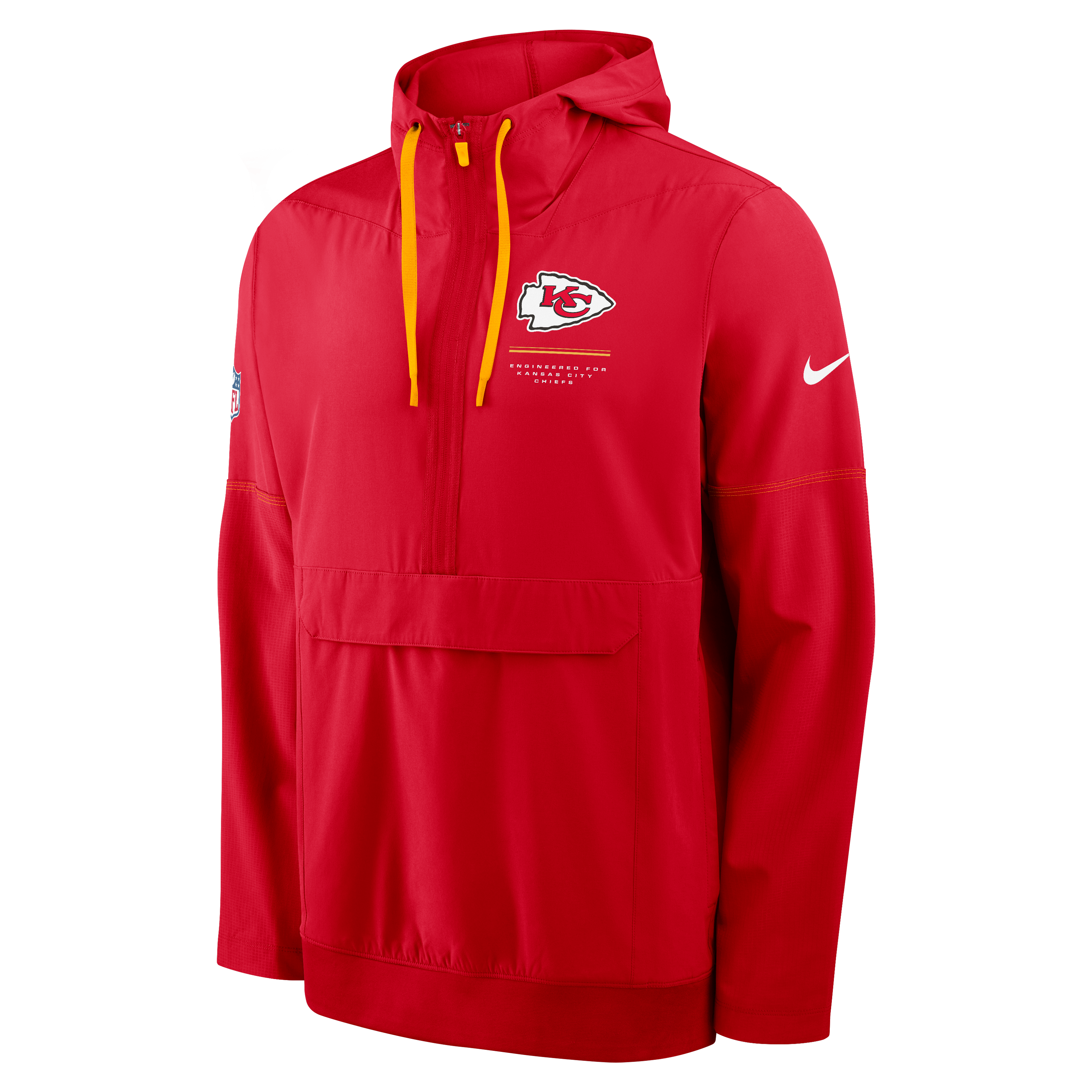 Kansas City Chiefs Nike Anorak - Mens, , rebel_hi-res