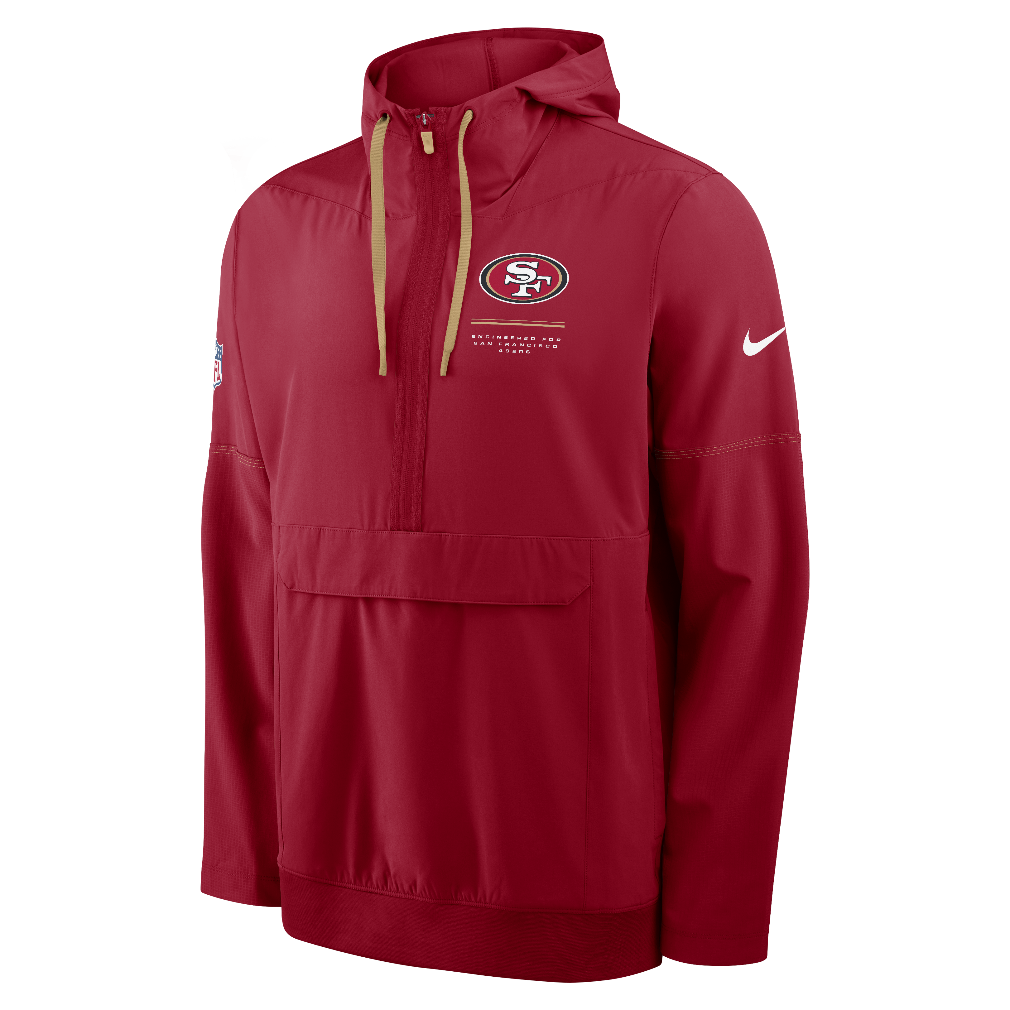 San Francisco 49ers Nike Anorak - Mens, , rebel_hi-res