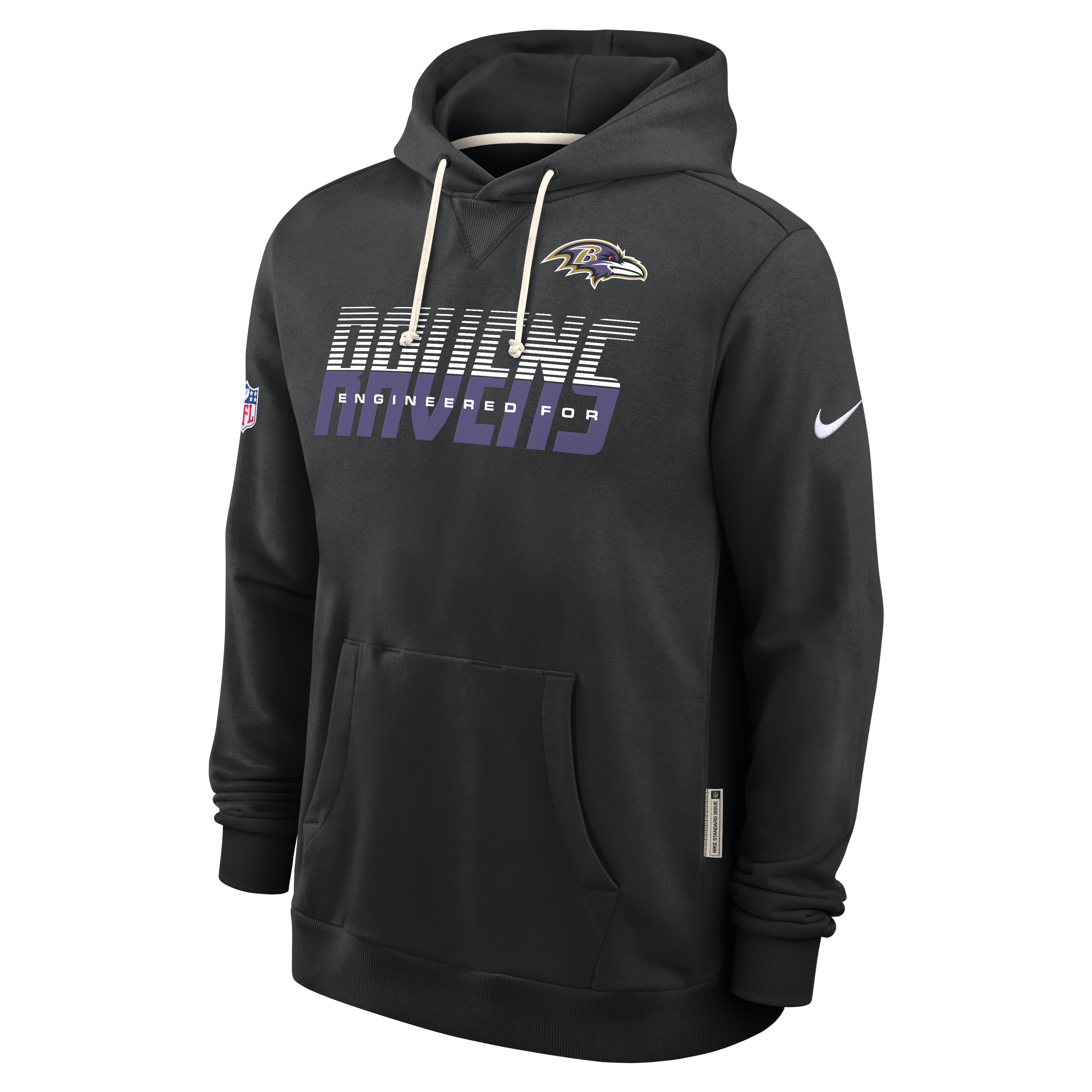 Baltimore Ravens Nike Dri-FIT Hoodie - Mens, , rebel_hi-res