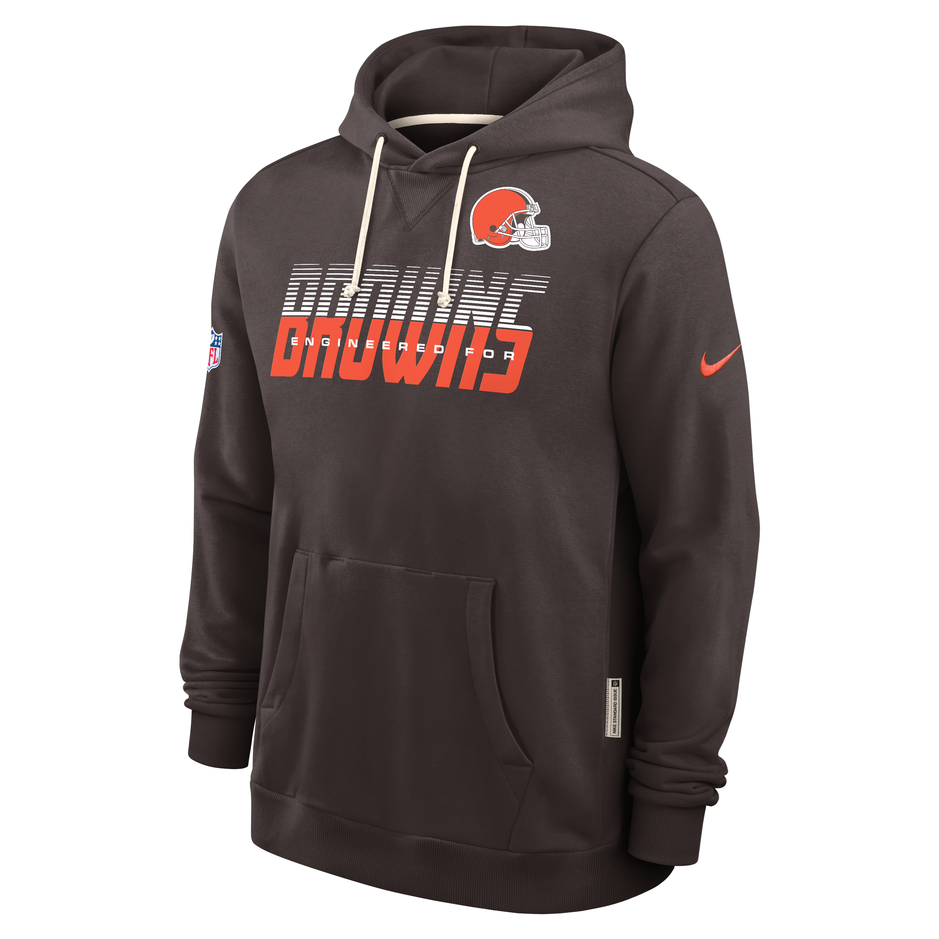 Cleveland Browns Nike Dri-Fit Hoodie - Mens, , rebel_hi-res