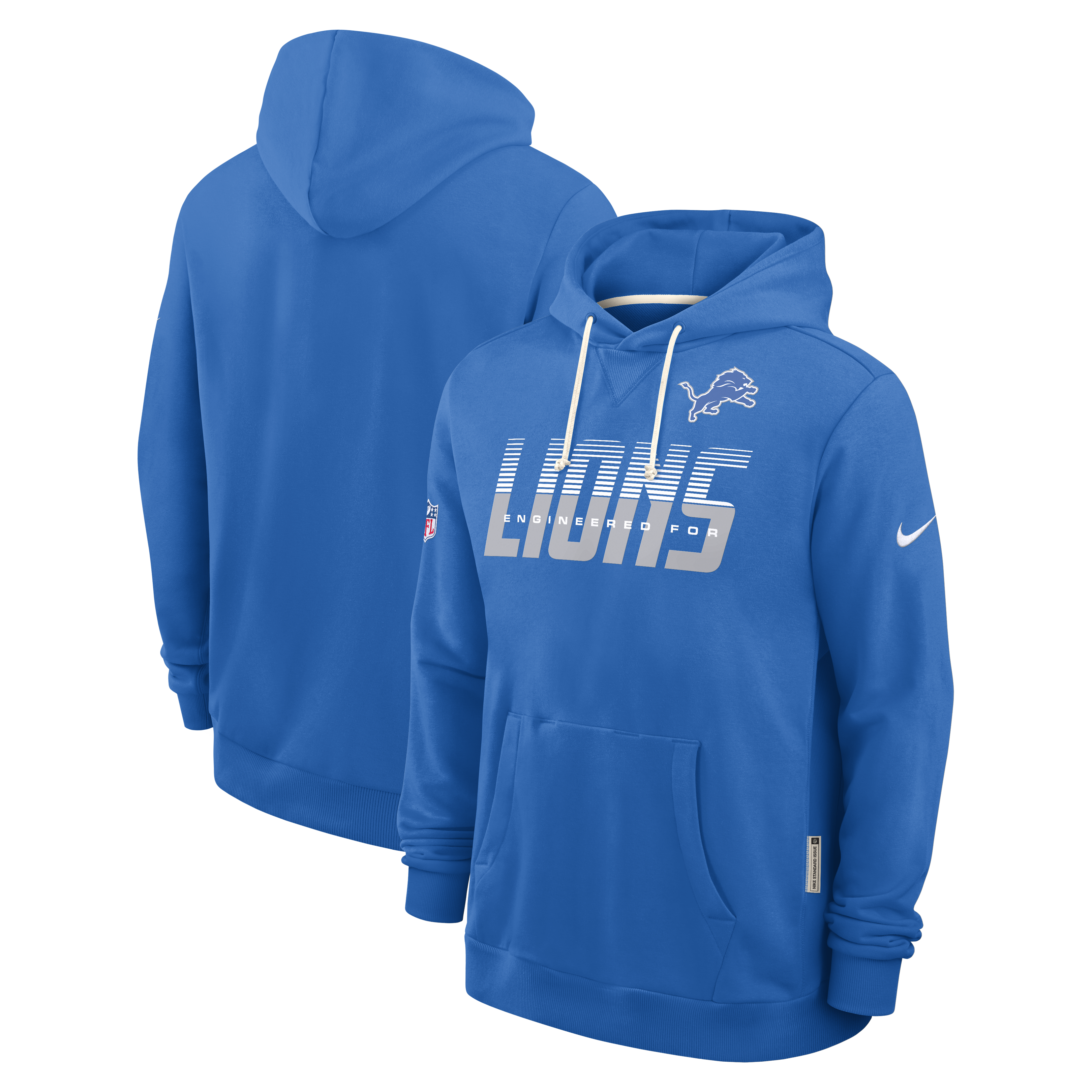Detroit Lions Nike Dri-Fit Hoodie - Mens, , rebel_hi-res
