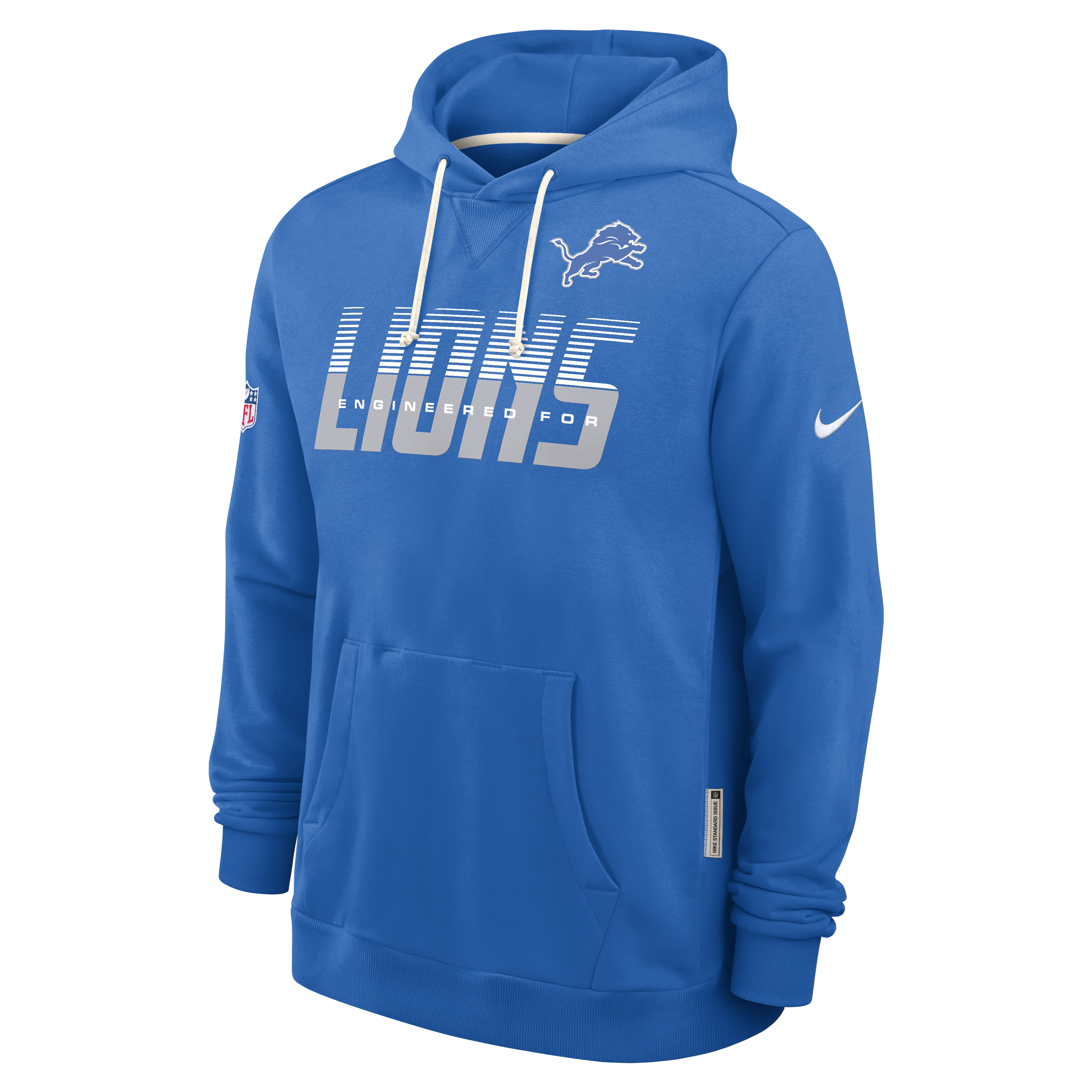 Detroit Lions Nike Dri-Fit Hoodie - Mens, , rebel_hi-res