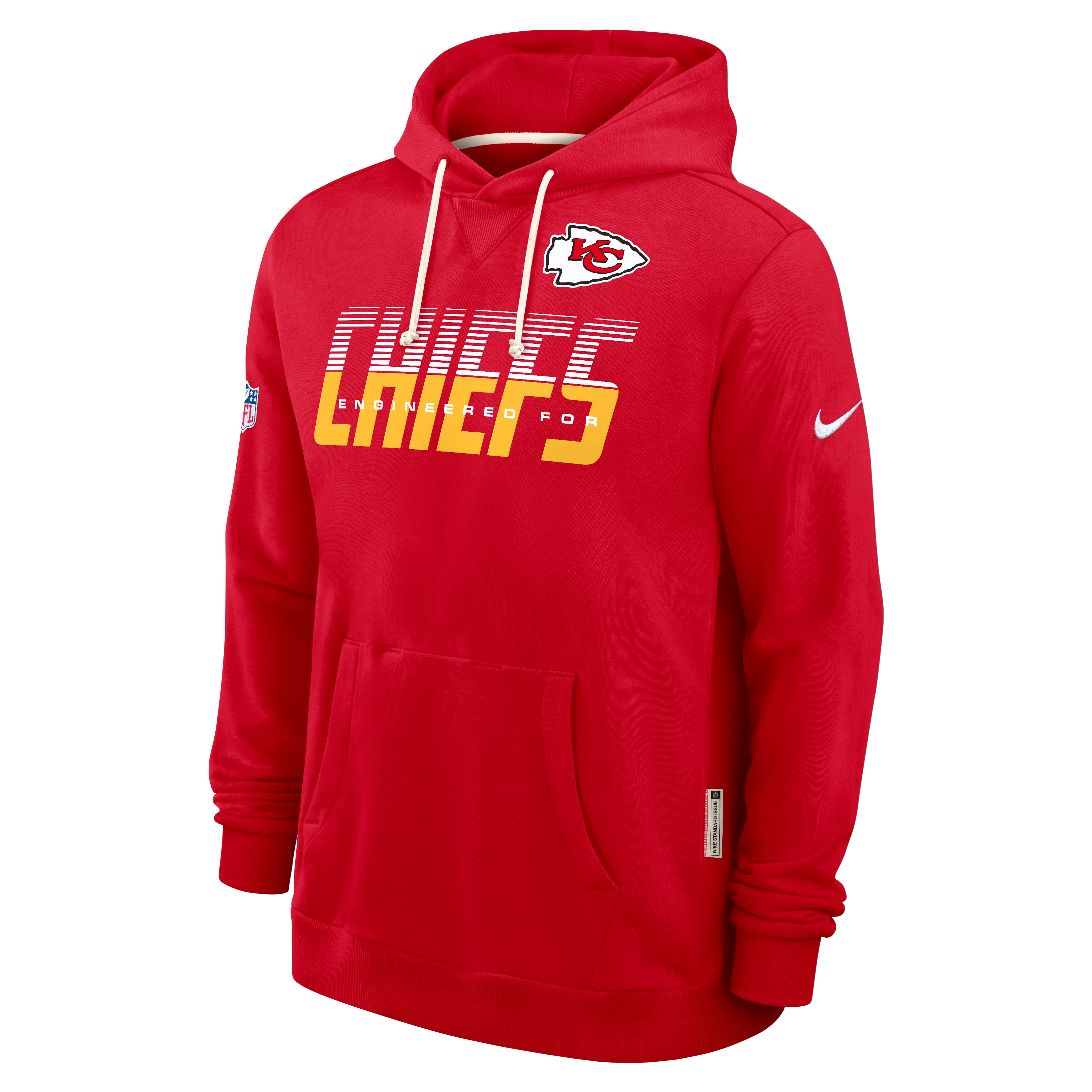 Kansas City Chiefs Nike Dri-Fit Hoodie - Mens, , rebel_hi-res