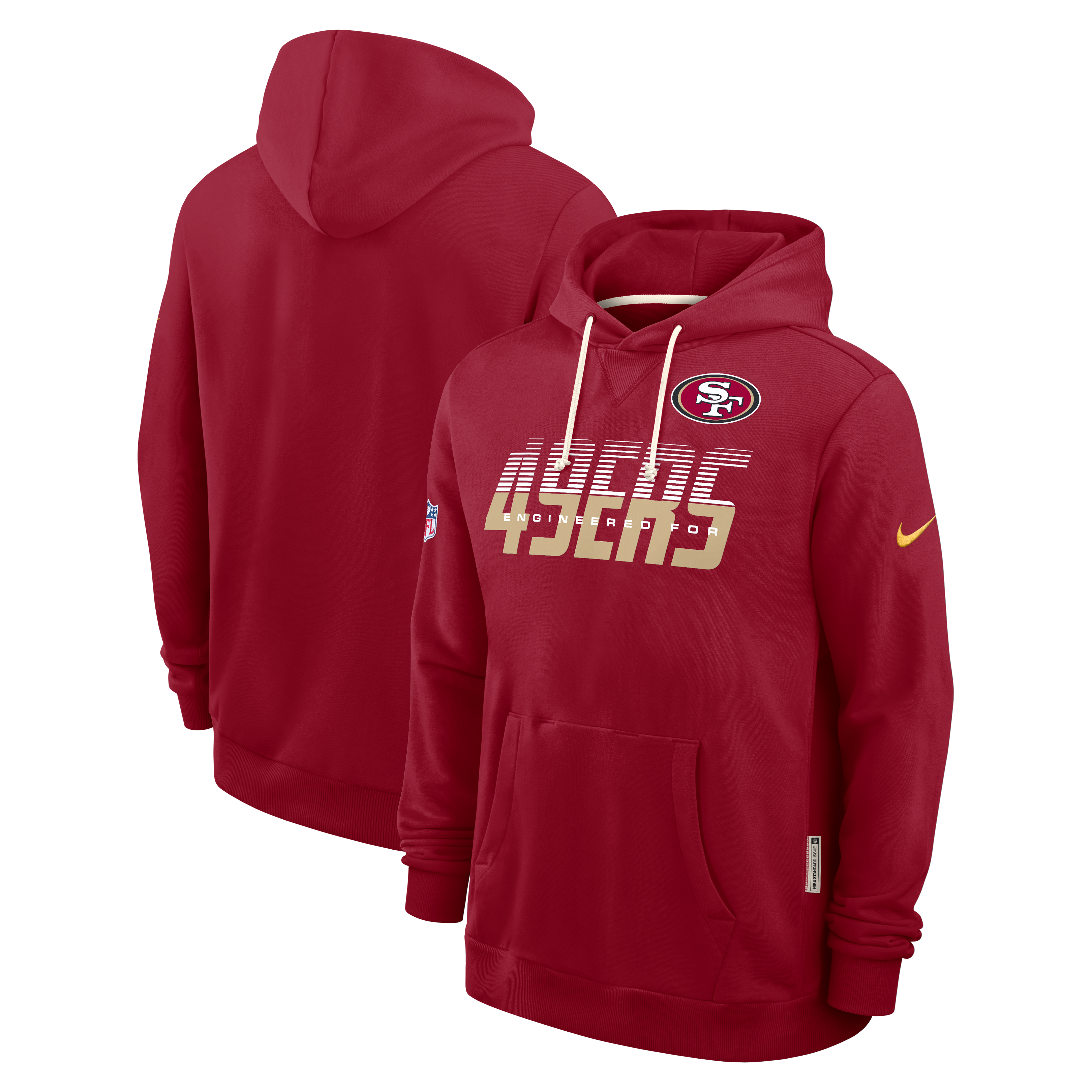 San Francisco 49ers Nike Dri-FIT Hoodie - Mens, , rebel_hi-res