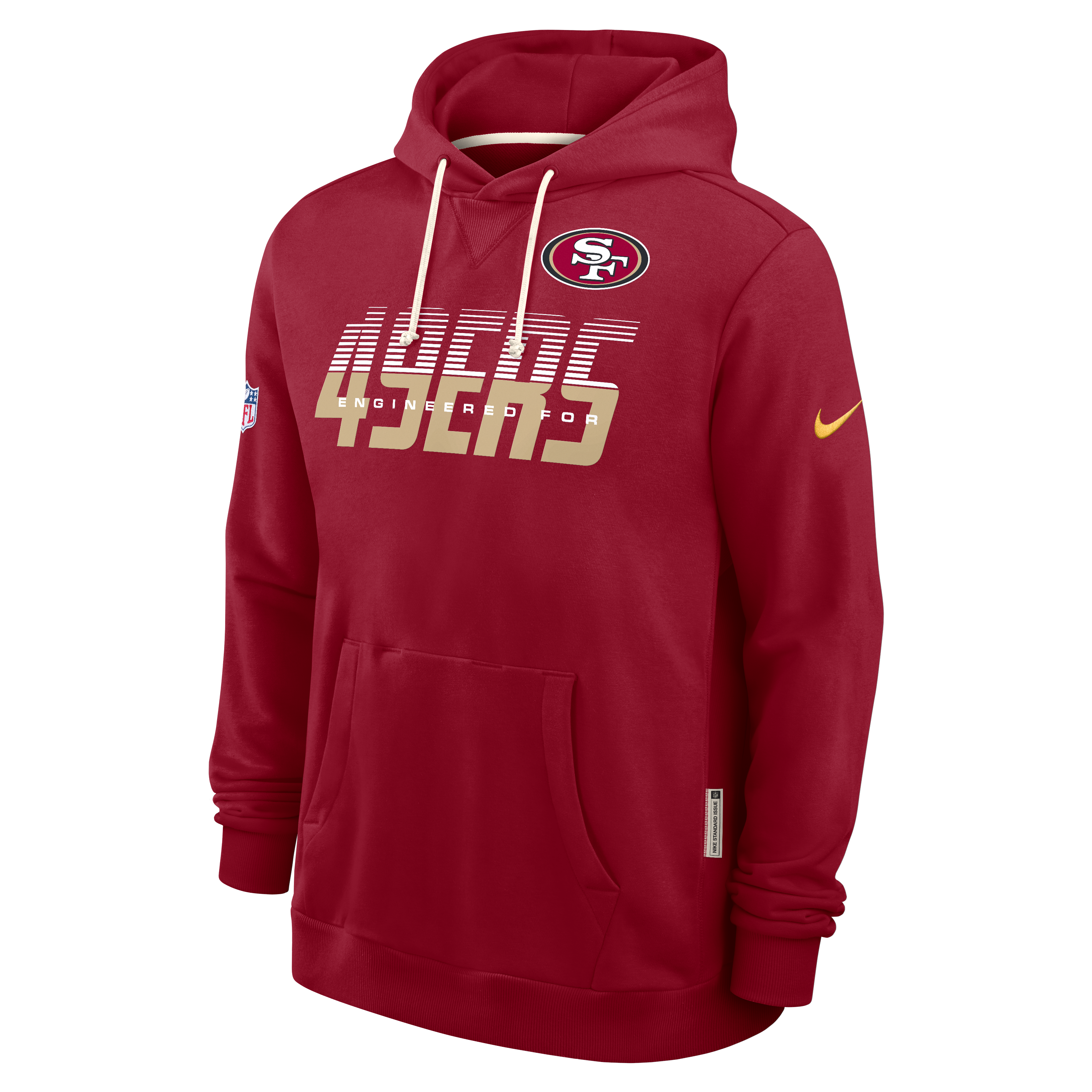 San Francisco 49ers Nike Dri-FIT Hoodie - Mens, , rebel_hi-res