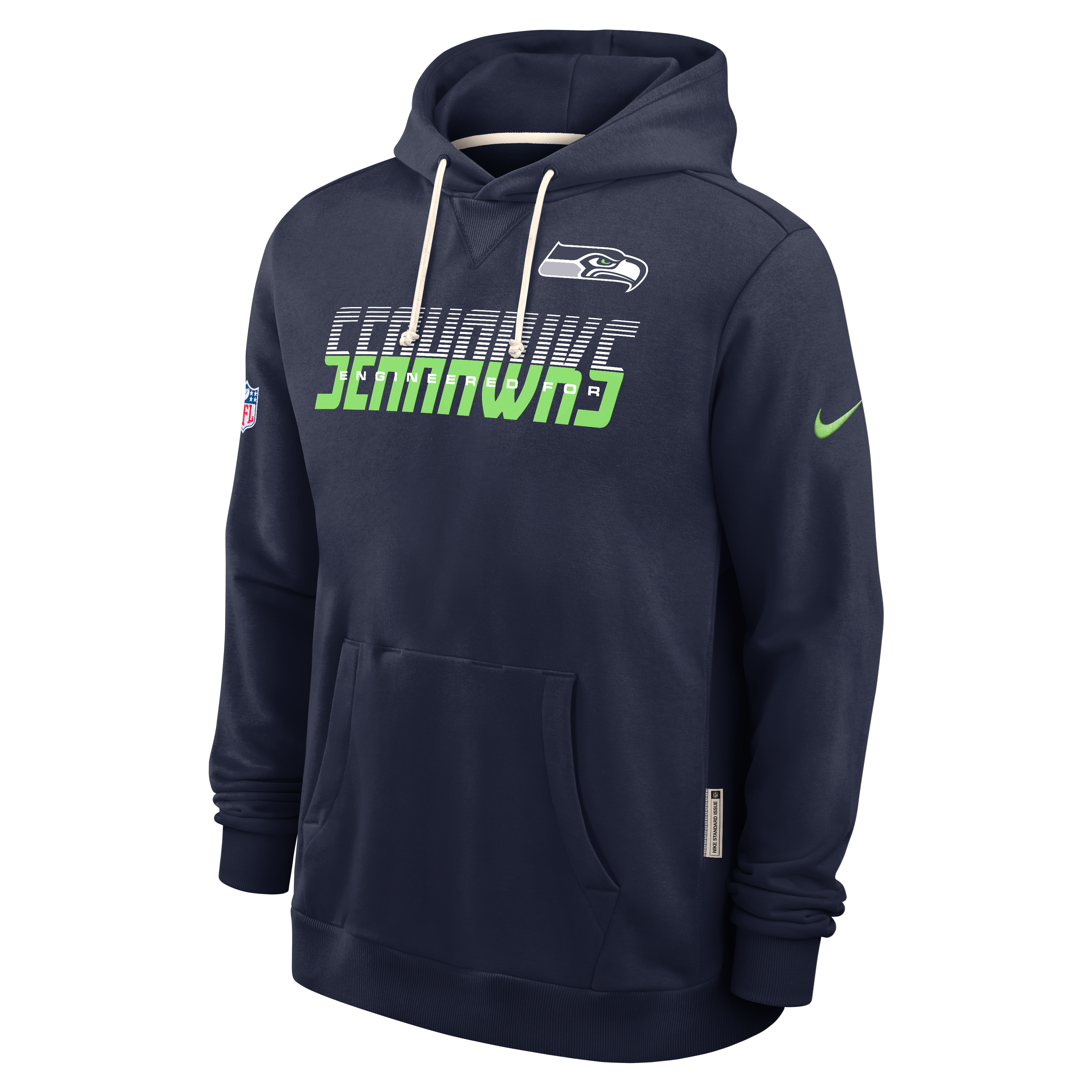 Seattle Seahawks Nike Dri-Fit Hoodie - Mens, , rebel_hi-res