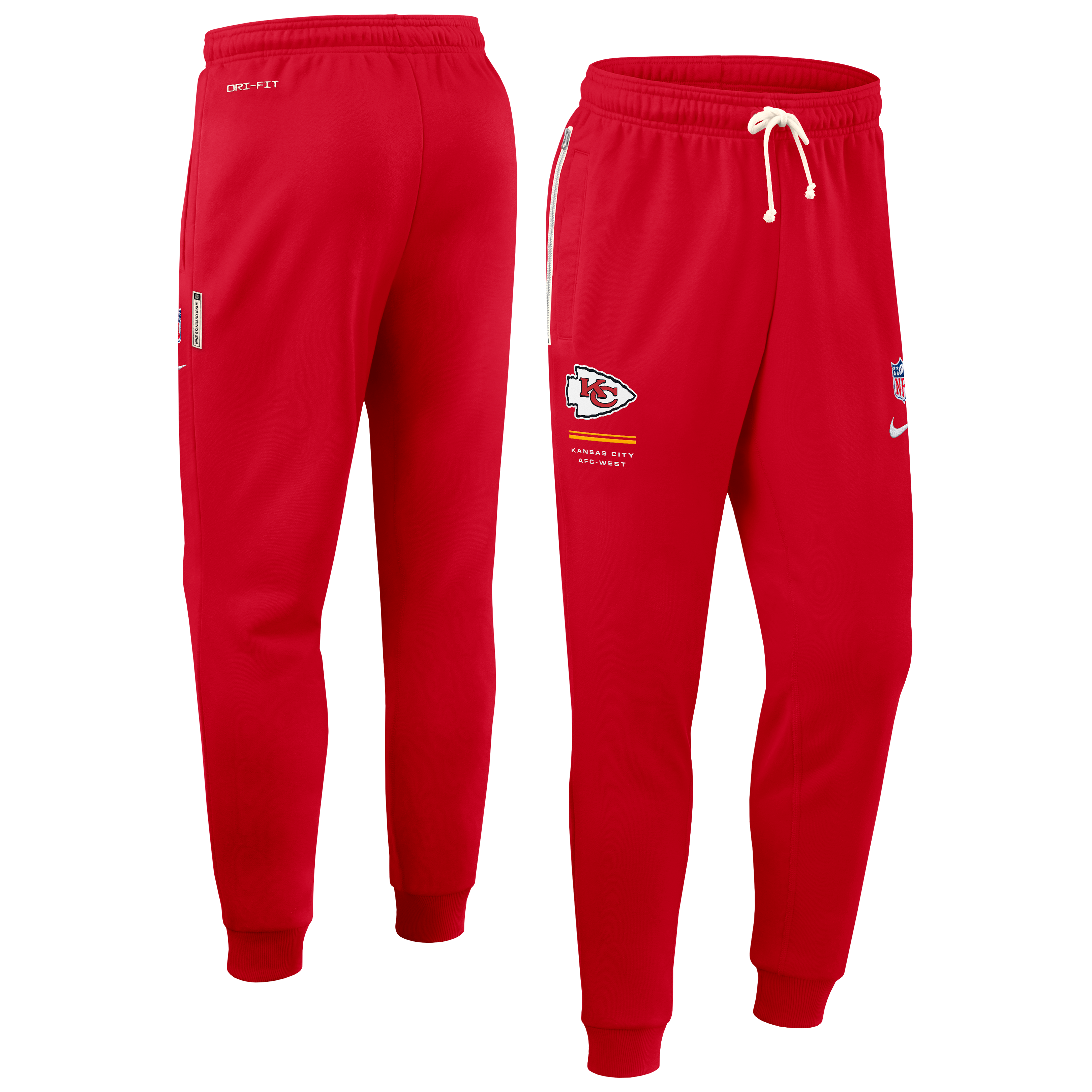 Kansas City Chiefs Nike Dri-Fit Taper Pant - Mens, , rebel_hi-res