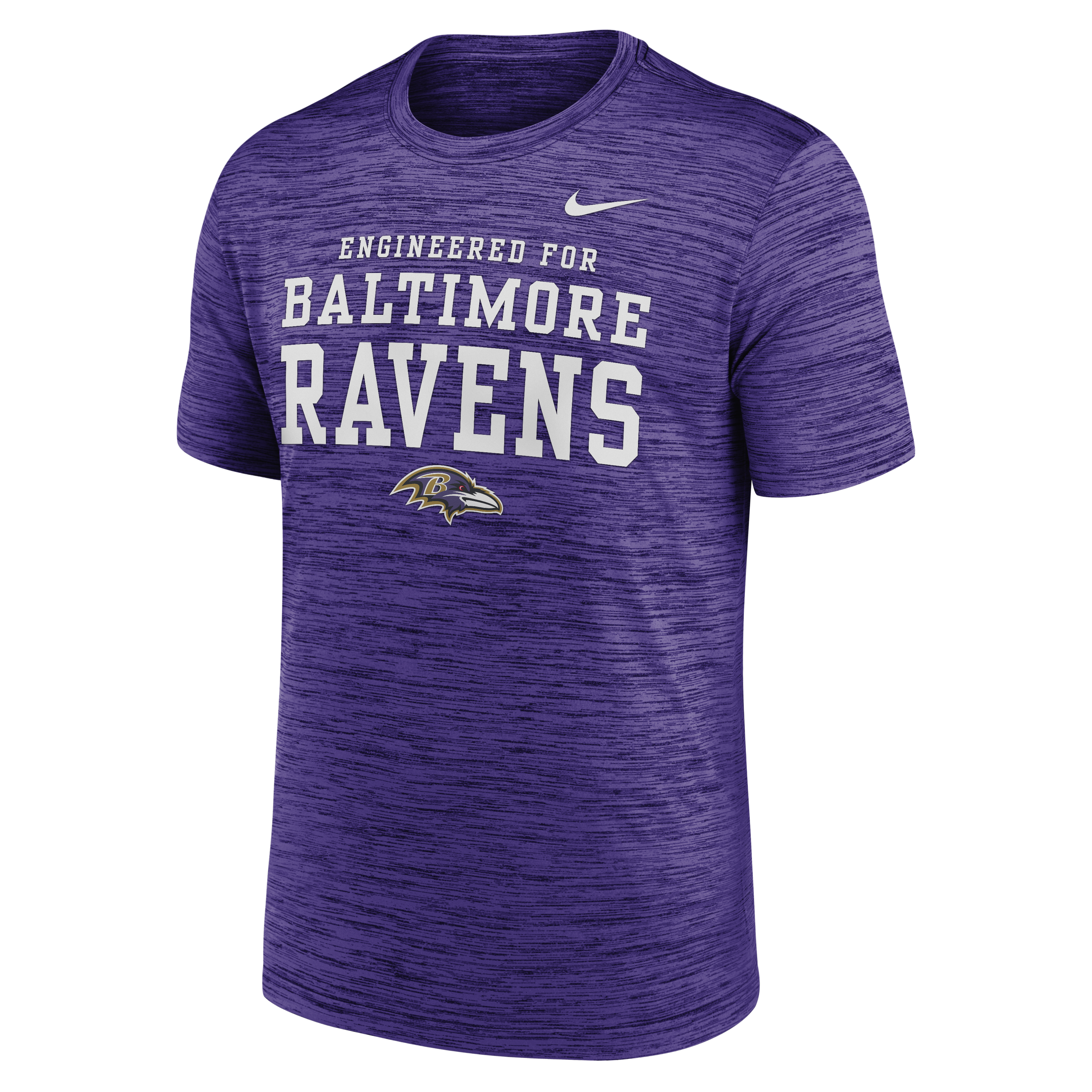 Baltimore Ravens Nike Velocity Know The Game T-Shirt - Mens, , rebel_hi-res