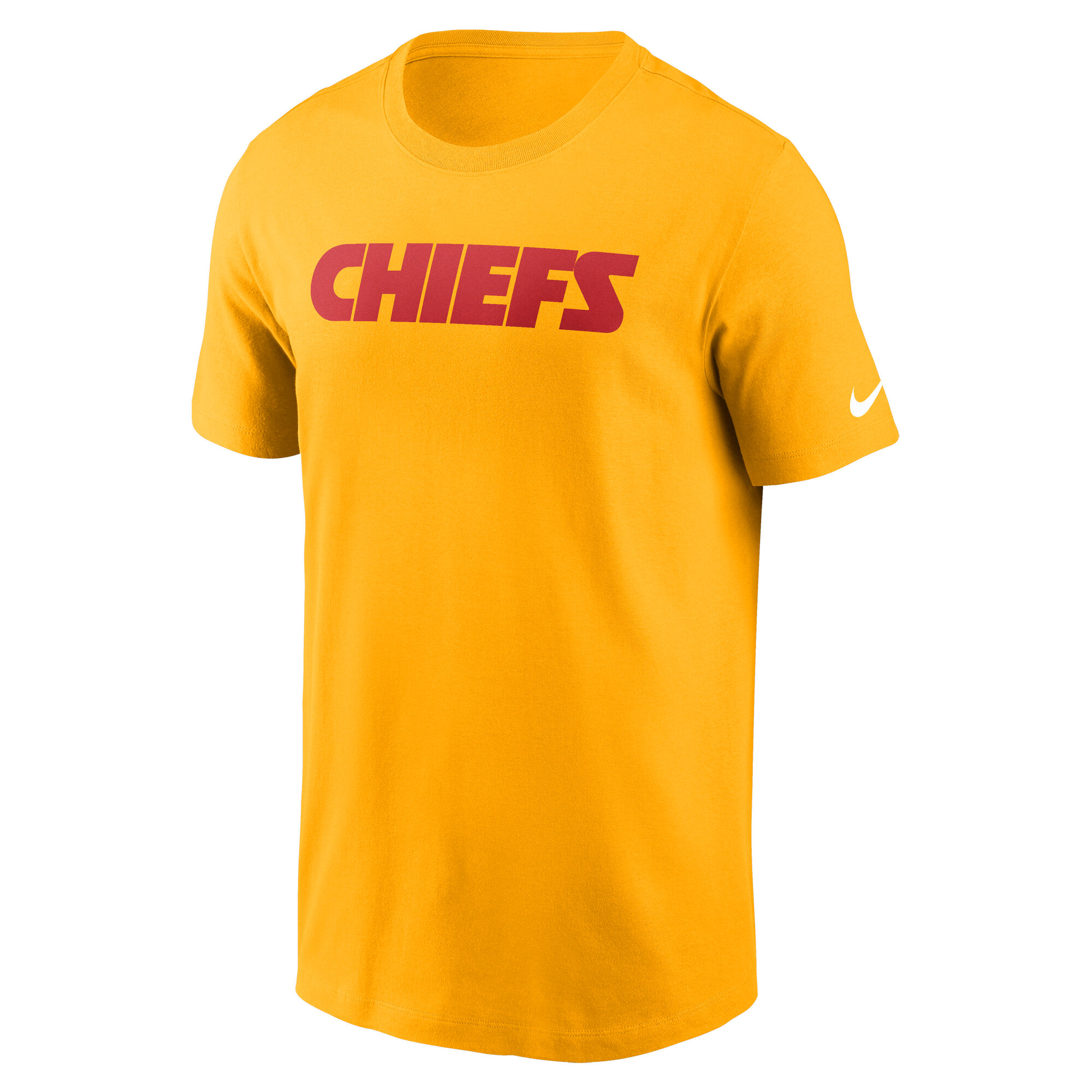 Kansas City Chiefs Nike Cotton Wordmark T-Shirt - Mens, , rebel_hi-res