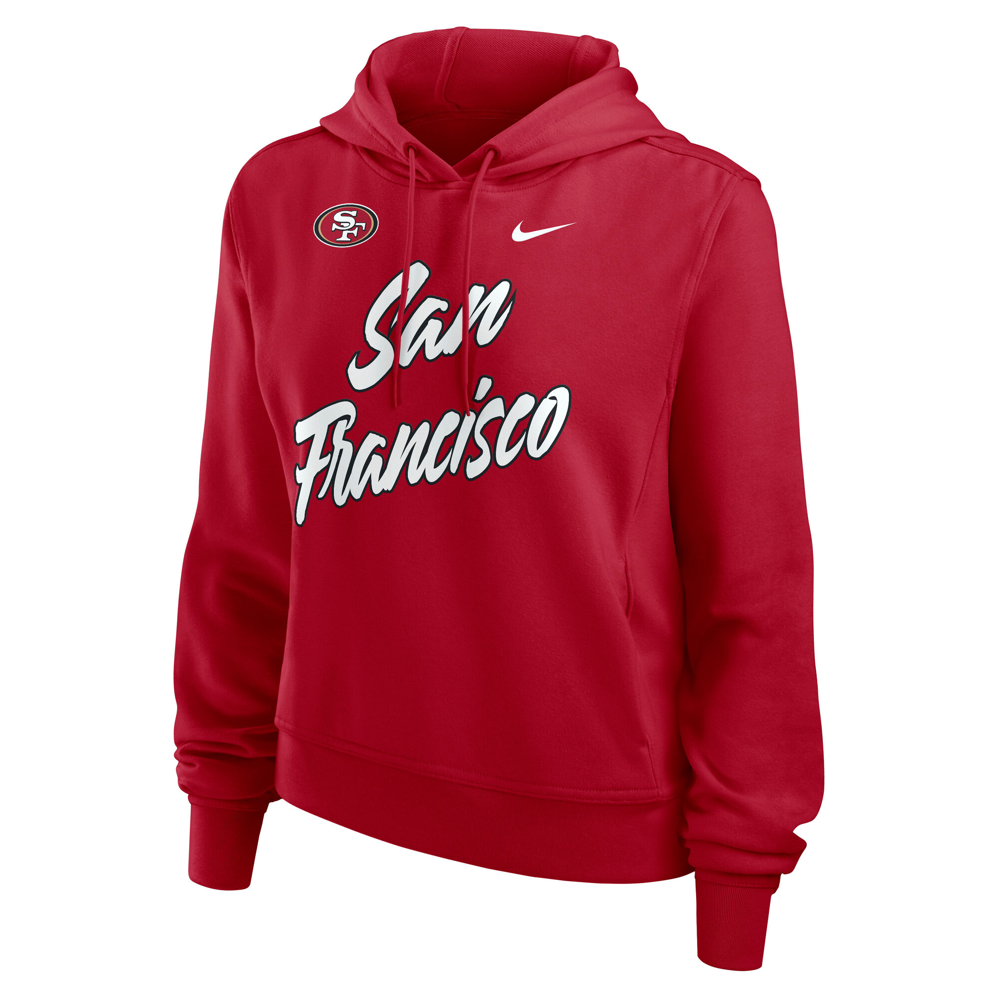 San Francisco 49ers Nike Performance One Hoodie - Womens, , rebel_hi-res