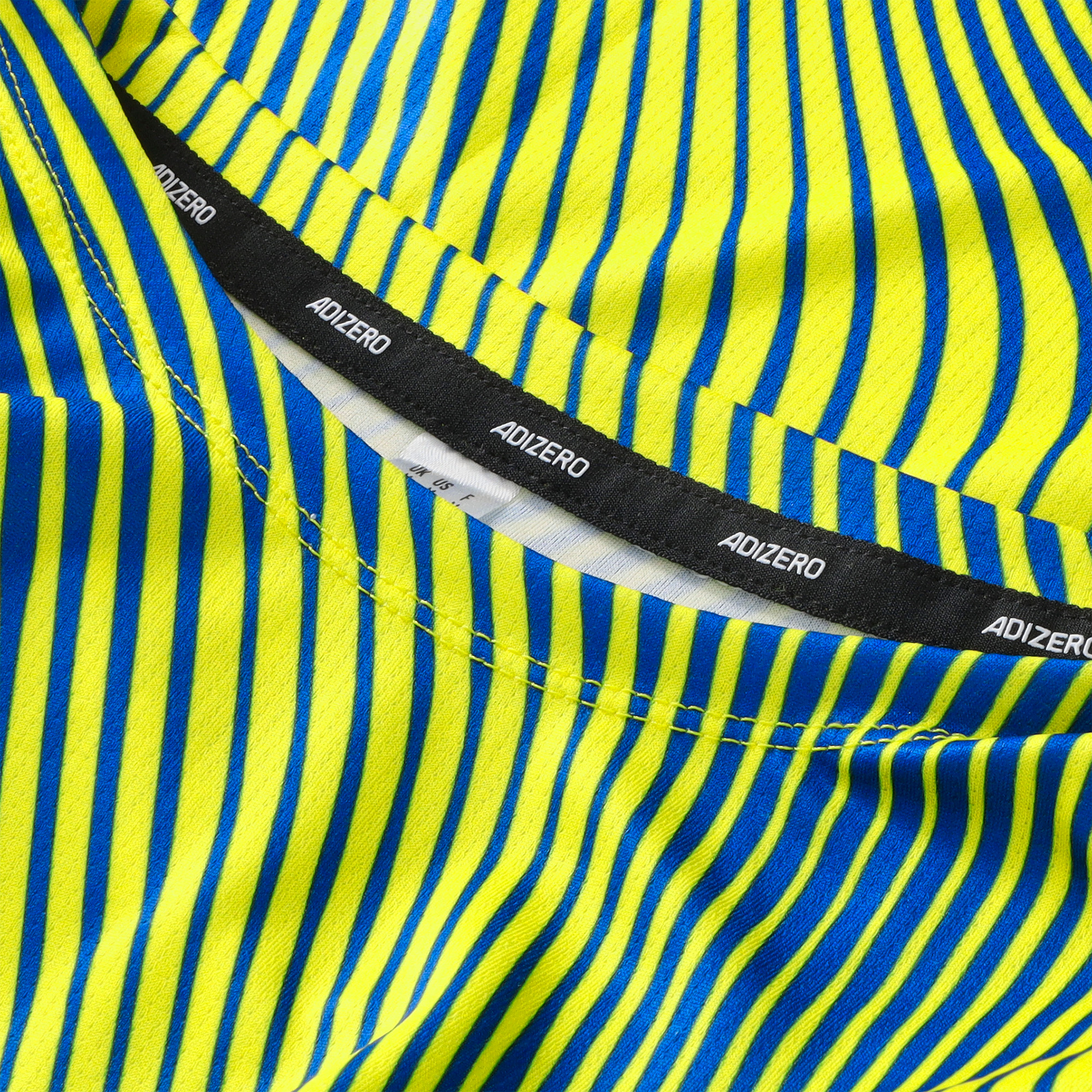 Leeds United adidas Running T-Shirt - Yellow, , rebel_hi-res