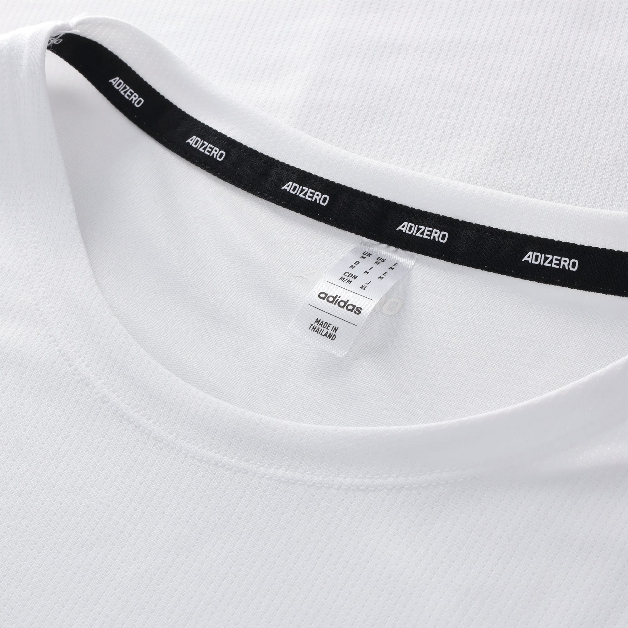Leeds United adidas Running T-Shirt - White, , rebel_hi-res